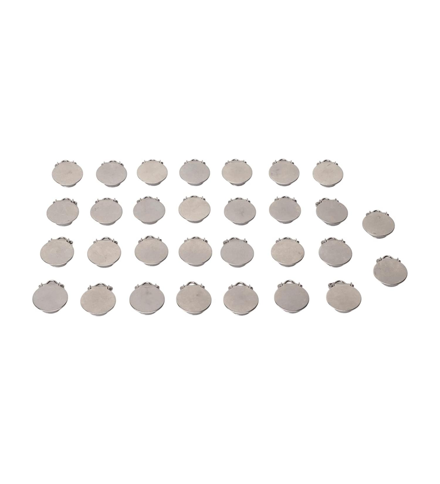 30 Metal Pacifier Clips Durable Baby Clip Holders for Bibs Toy Attachments & Bed Sheets | International Shipping - Buy Online on GoSupps.com