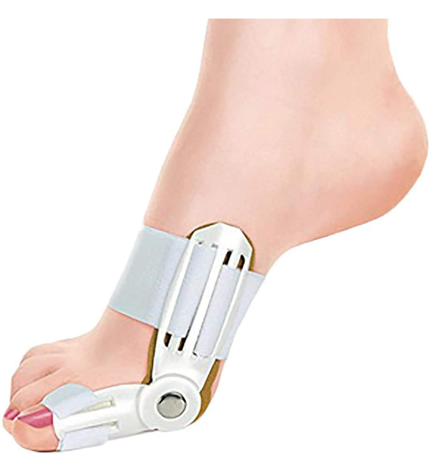 Extreme Fit Orthopedic Bunion Corrector (2-Pack) for Women and Men - Adjustable Soft-Comfort Hammer Toe Straightener and Corrector - Breathable Medical-Grade Bunion Splint - Buy Online on GoSupps.com