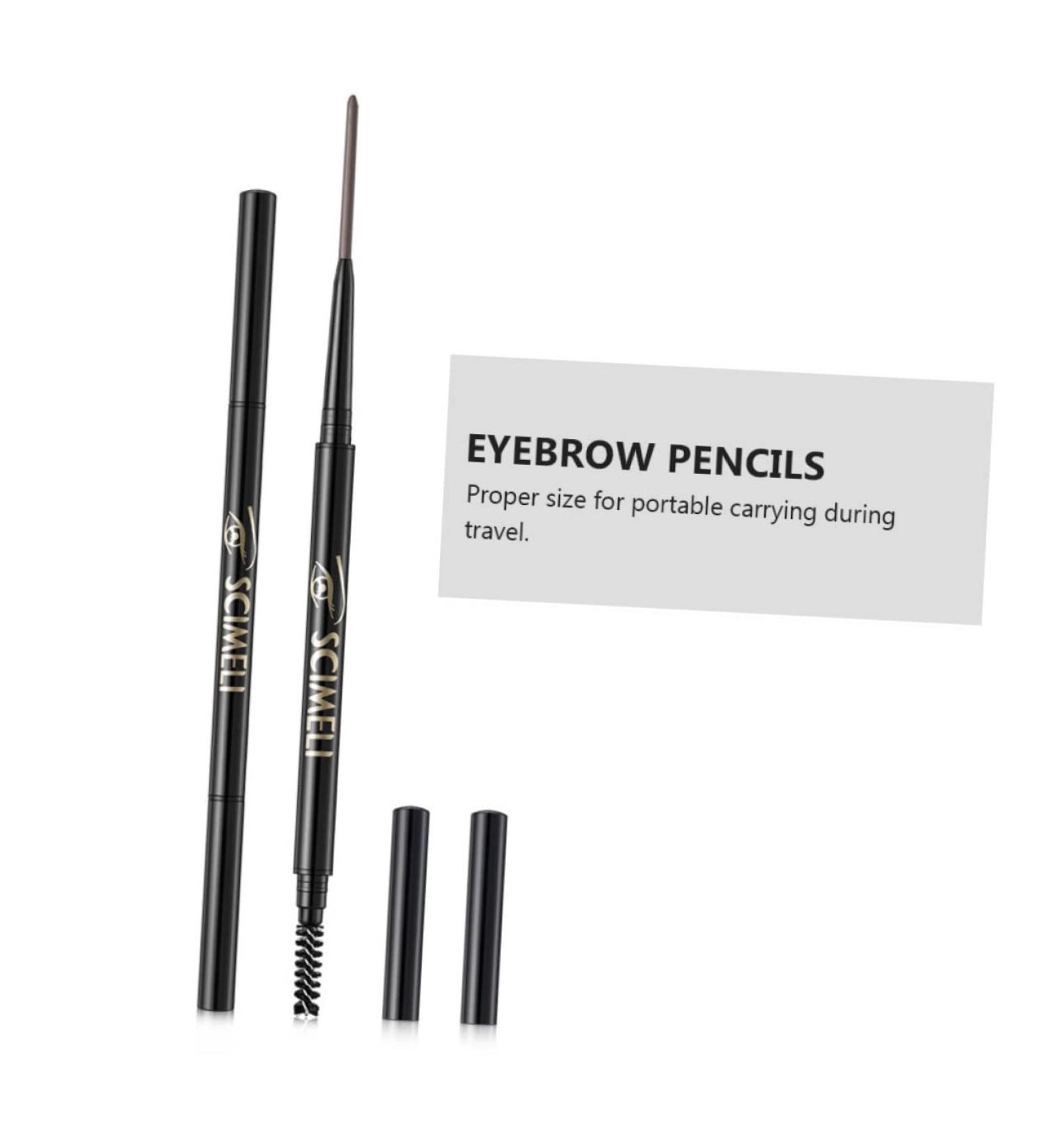 POPETPOP 2 1 Eyebrow Makeup Tools Double Head To Rotate Lock Cylinder 1 count (Pack of 1) Grey - Buy Online on GoSupps.com