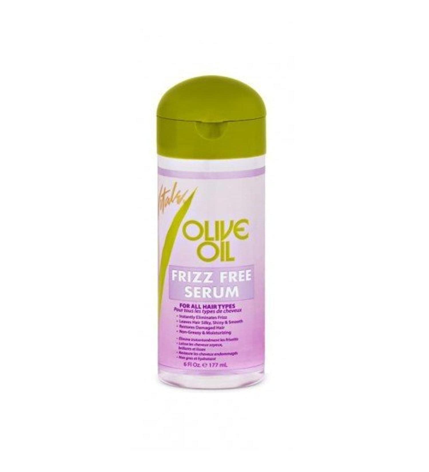 Vitale Olive Oil Frizz Free Serum - 6 Fl Oz | Nourishing & Smoothing | International Shipping Available - Buy Online on GoSupps.com