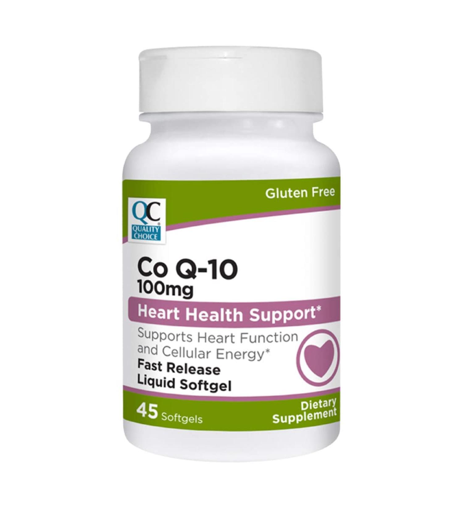 Quality Choice Co Q-10 100 mg Softgels