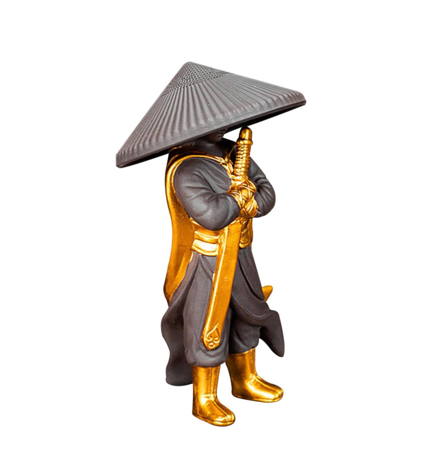 Alipis Tea Leak Tea Pet Office Decore Ceramic Tea Funnel Buddha Multipurpose Tea Pet Personality Collection Assorted Color 15x9cm - Buy Online on GoSupps.com