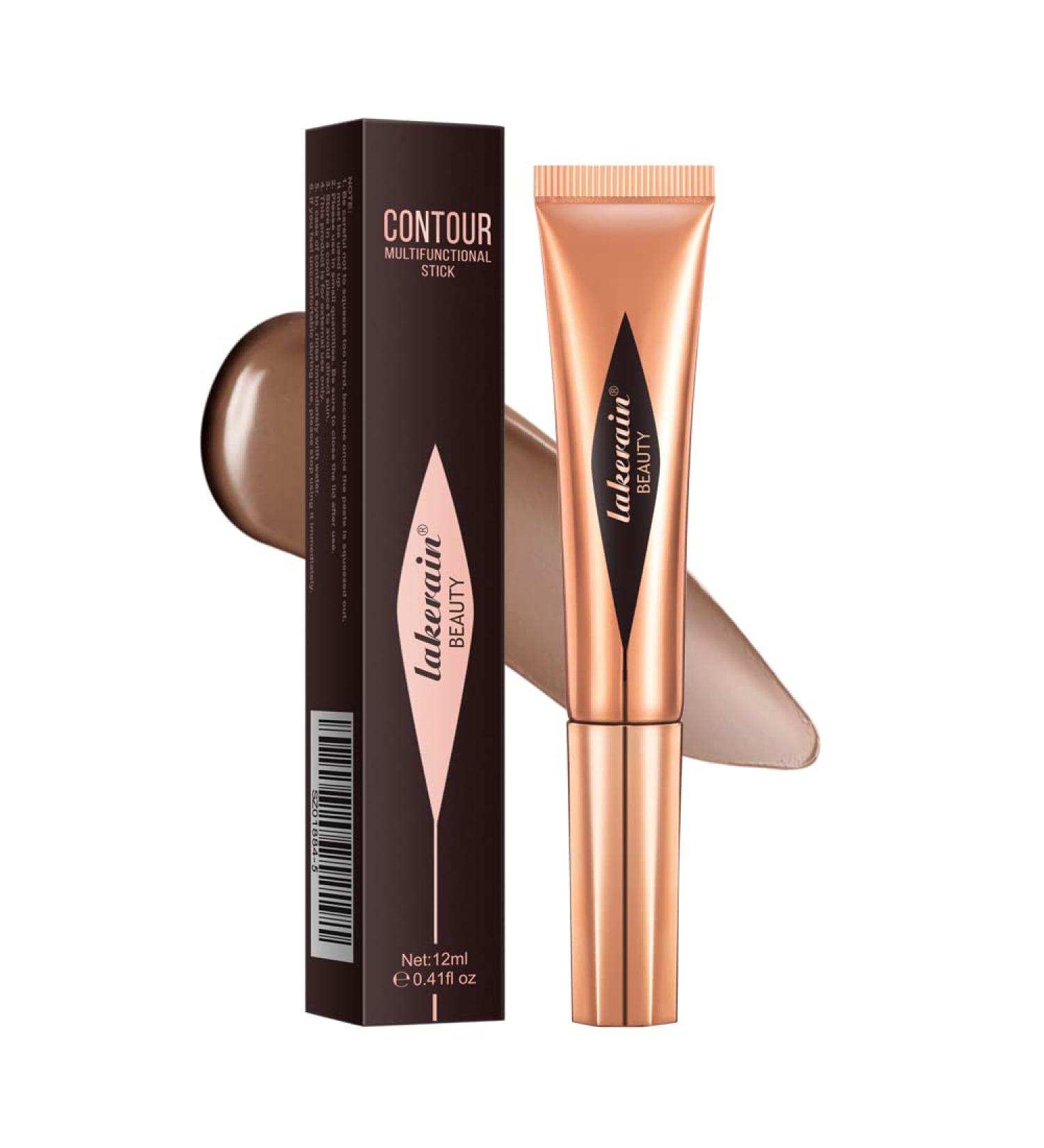 Cruelty-Free Vegan Contour Stick - Natural Matte Finish Bronzer Cream - Lightweight & Blendable - 0.41 Fl Oz - Buy Online on GoSupps.com