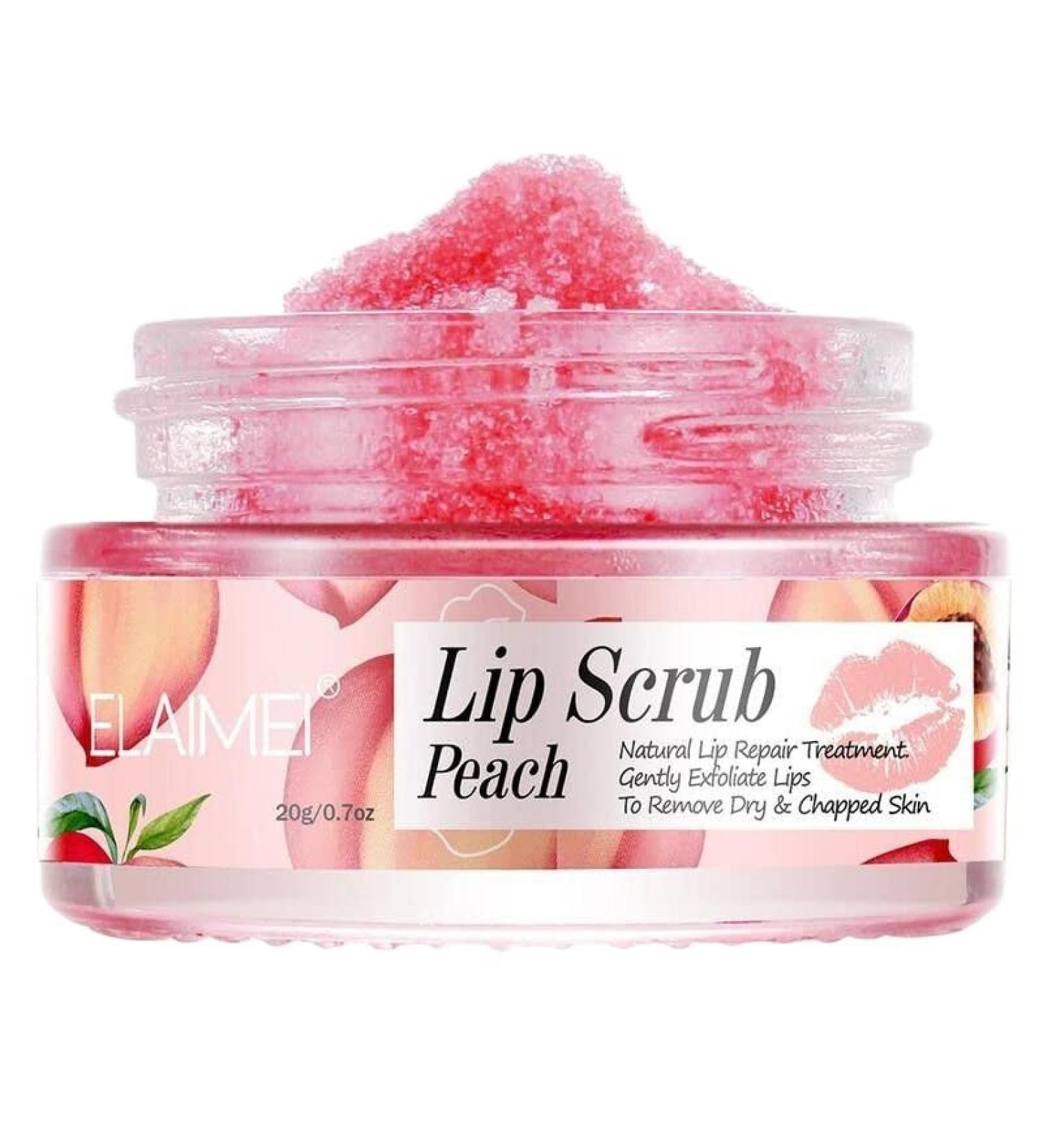 Hydrating Lip Scrub 20g - Exfoliating & Moisturizing | Fades Lines, Wrinkles, and Dead Skin | Lip Care Treatment - Buy Online on GoSupps.com