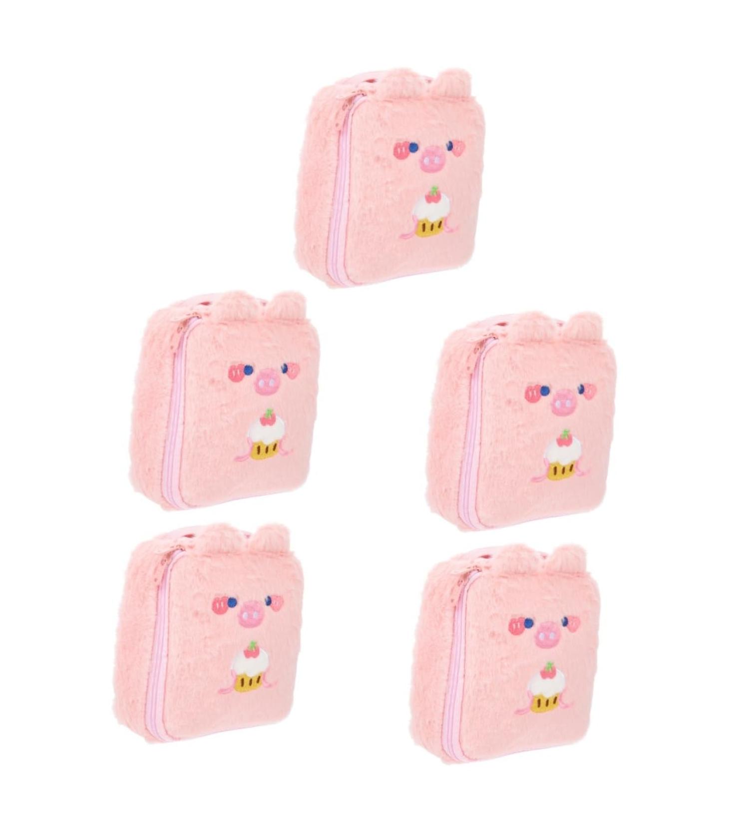 Shop Healeved 5-Piece Plush Storage & Travel Bag Set | Large Capacity Women's Carrier & Tampon Holder | Perfect for Breastfeeding & Travel - Buy Online on GoSupps.com