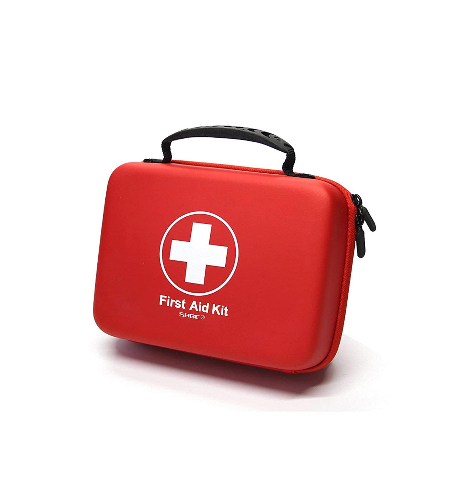 228pc Compact Family First Aid Kit in Waterproof Case - Home, Car, Camping, Office & Sports Emergency Care - Buy Online on GoSupps.com
