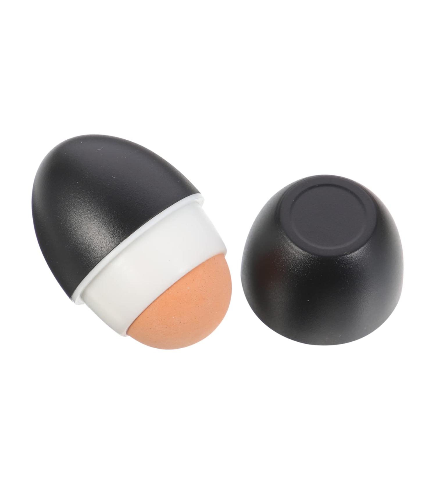 FOMIYES Volcanic Stone Oil-Absorbing Ball Beauty Tools Oil Face Massager Roller Face Oil Absorbing Roller Black 5x3cm - Buy Online on GoSupps.com