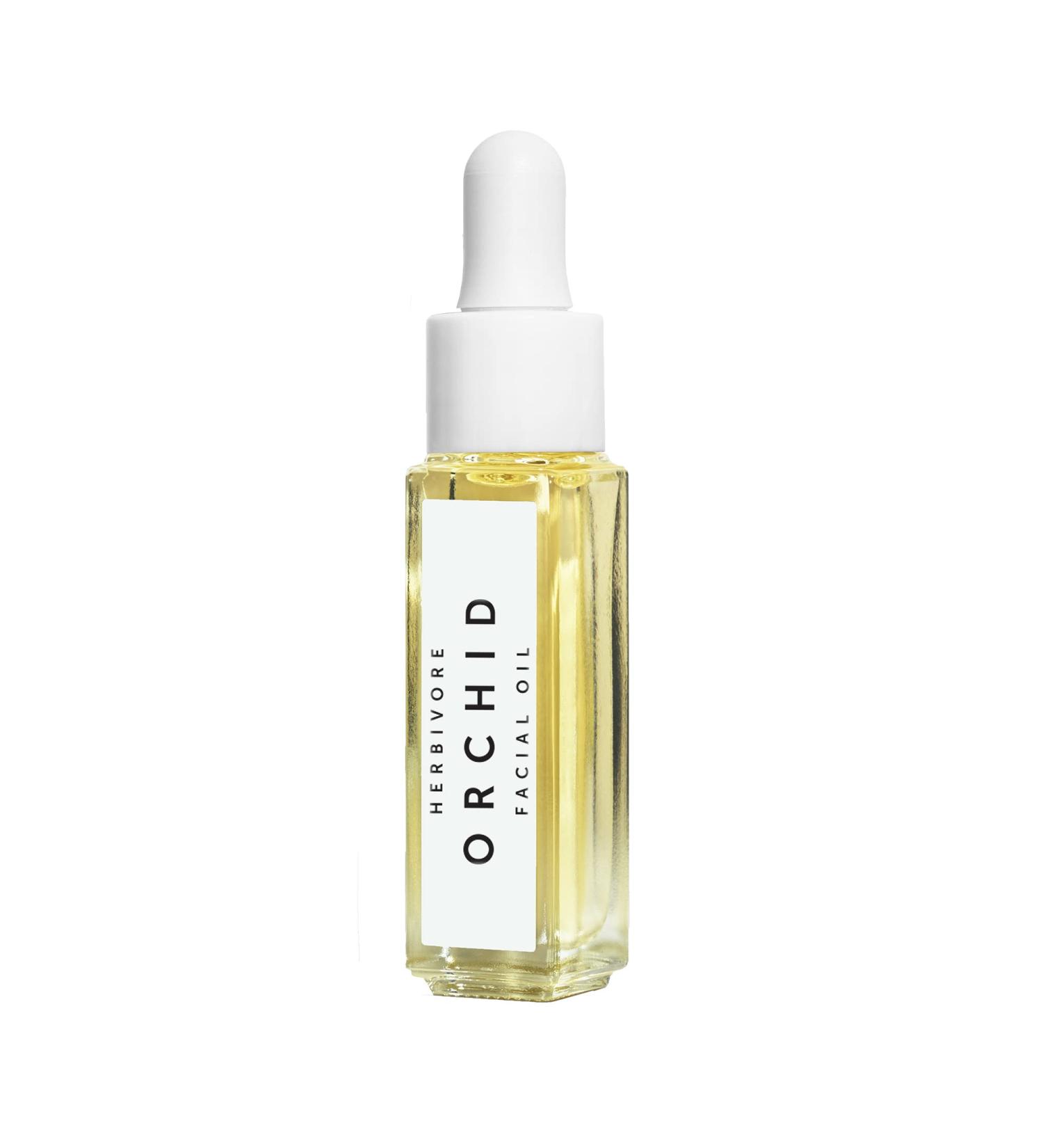 HERBIVORE Botanicals Orchid Antioxidant Facial Oil Mini - Dewy Hydration for Combination to Dry Skin - 8mL (0.3 fl oz) - Buy Online on GoSupps.com