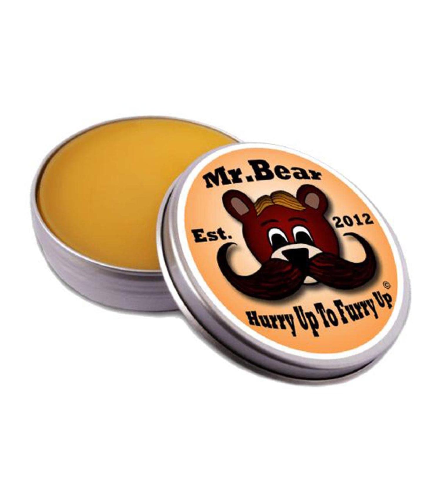 Mr. Bear Family: Moustache Wax"Hurry up" Original Citrus - Moustache wax