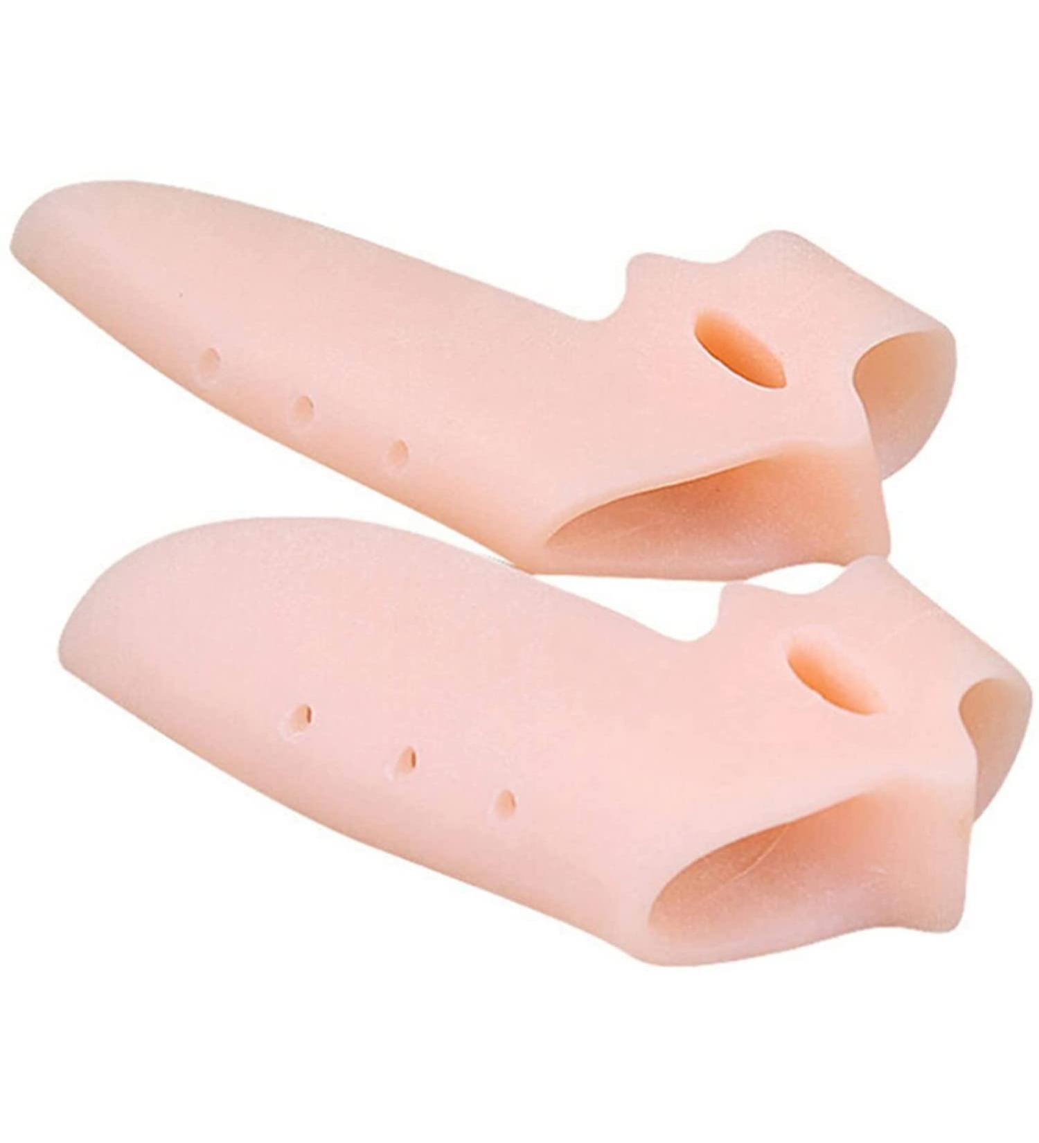 Misumi Silicone Gel Toe Spreader - Hallux Valgus & Pain Relief - 2-Piece Foot Care (Pink S & L) - International Shipping Available - Buy Online on GoSupps.com