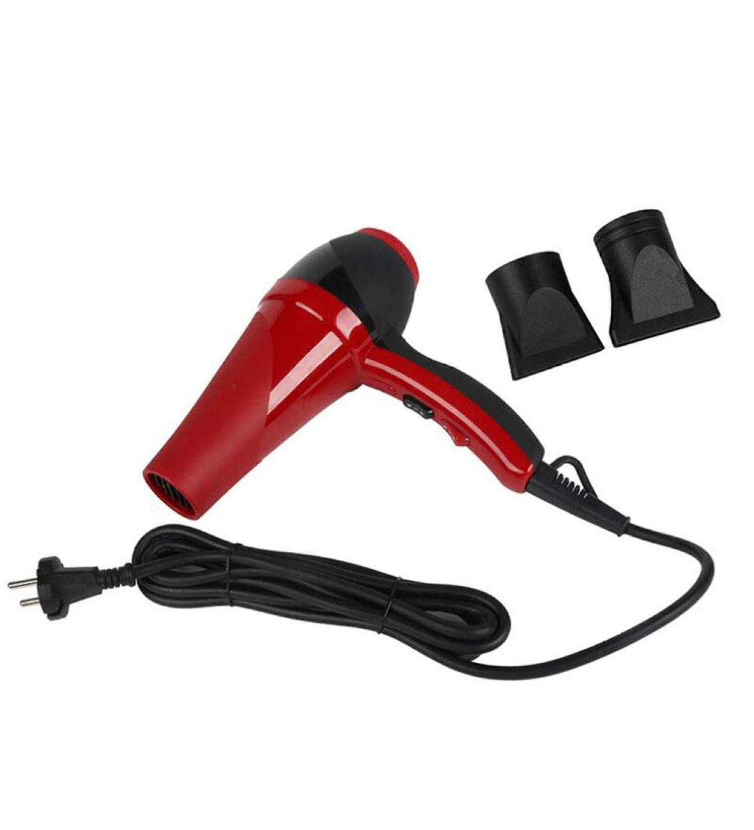 Hair Dryer 2300W Ionic Professional Blow Dryer with 2 Air Nozzles Low Noise Hairdryer with 2 Speed 3 Heat Settings Powerful AC Motor Fast Drying for Home and Salon Men and Women Small Gift - Buy Online on GoSupps.com