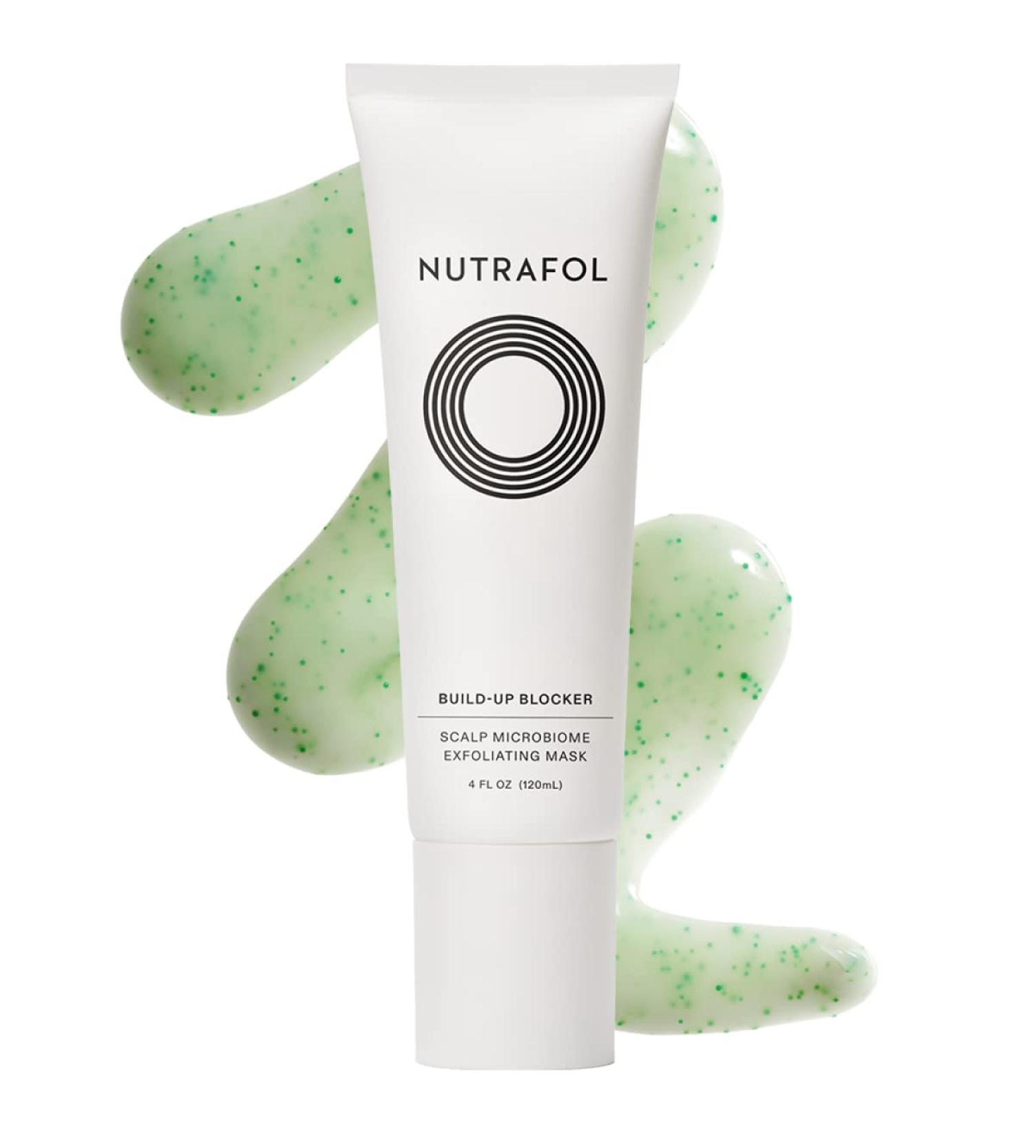 Nutrafol Exfoliating Scalp Mask - 4 fl oz | Physician-Formulated for Thinning Hair | Eliminates Build-up and Oil for Healthier Hair & Scalp | Color & Extension Safe - Buy Online on GoSupps.com