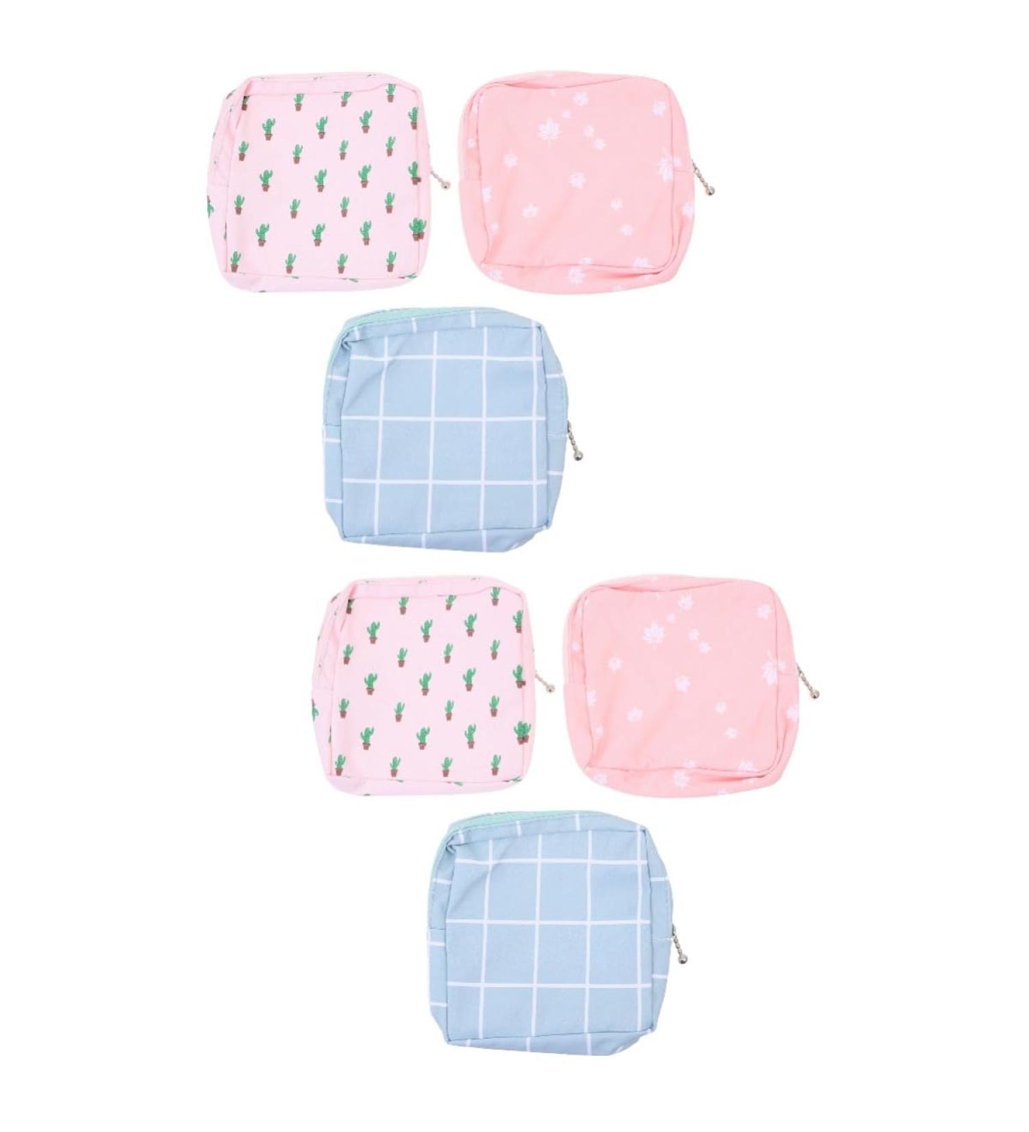 Shop Healeved 6-Piece Aunt's Towel Set | Portable Lipstick Bag Holder & Travel Storage Box for Breastfeeding & Tampons - Buy Online on GoSupps.com