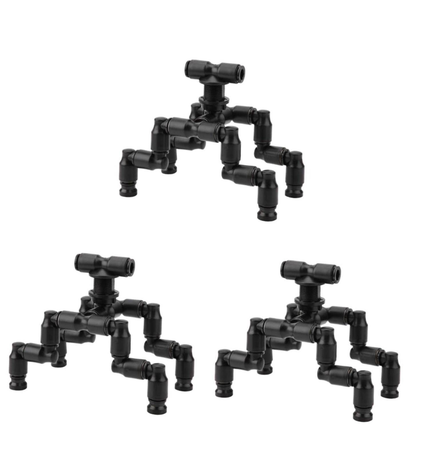 Sosoport 3 Sets 1 Black Reptiles Cooling Nozzle Sprayers for Reptiles Pet Cooling Nozzle mediumx3pcs Blackx3pcs - Buy Online on GoSupps.com