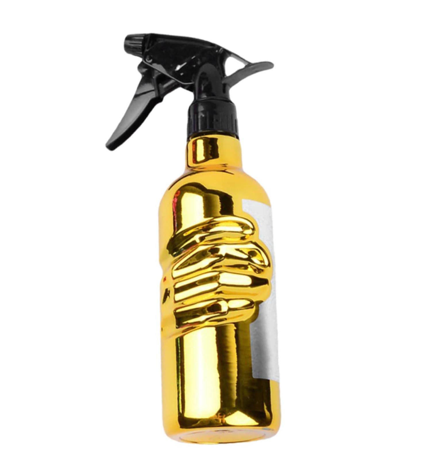Ipetboom Hair Salon Spray Bottle Empty Sprayer Spray Bottle Hair Pressure Pump Sprayer Cosmetic Sprayer Bottlers Water Spray Gardening Spray Bottle Plant Portable Plastic Dispenser Filling 23.5x6cm Golden - Buy Online on GoSupps.com