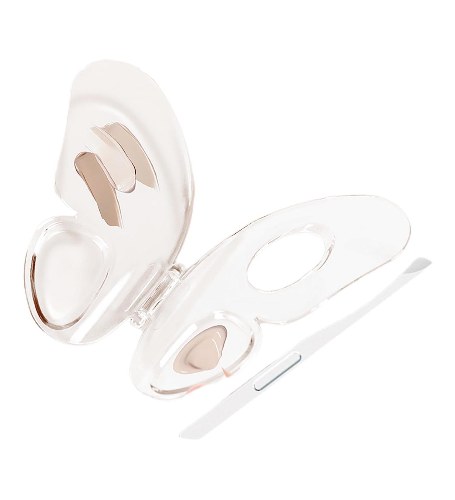 Acrylic cosmetics for makeup Acrylic cosmetic tray for mixing | Acrylic cosmetic makeup for mixing pigments foundation - Buy Online on GoSupps.com