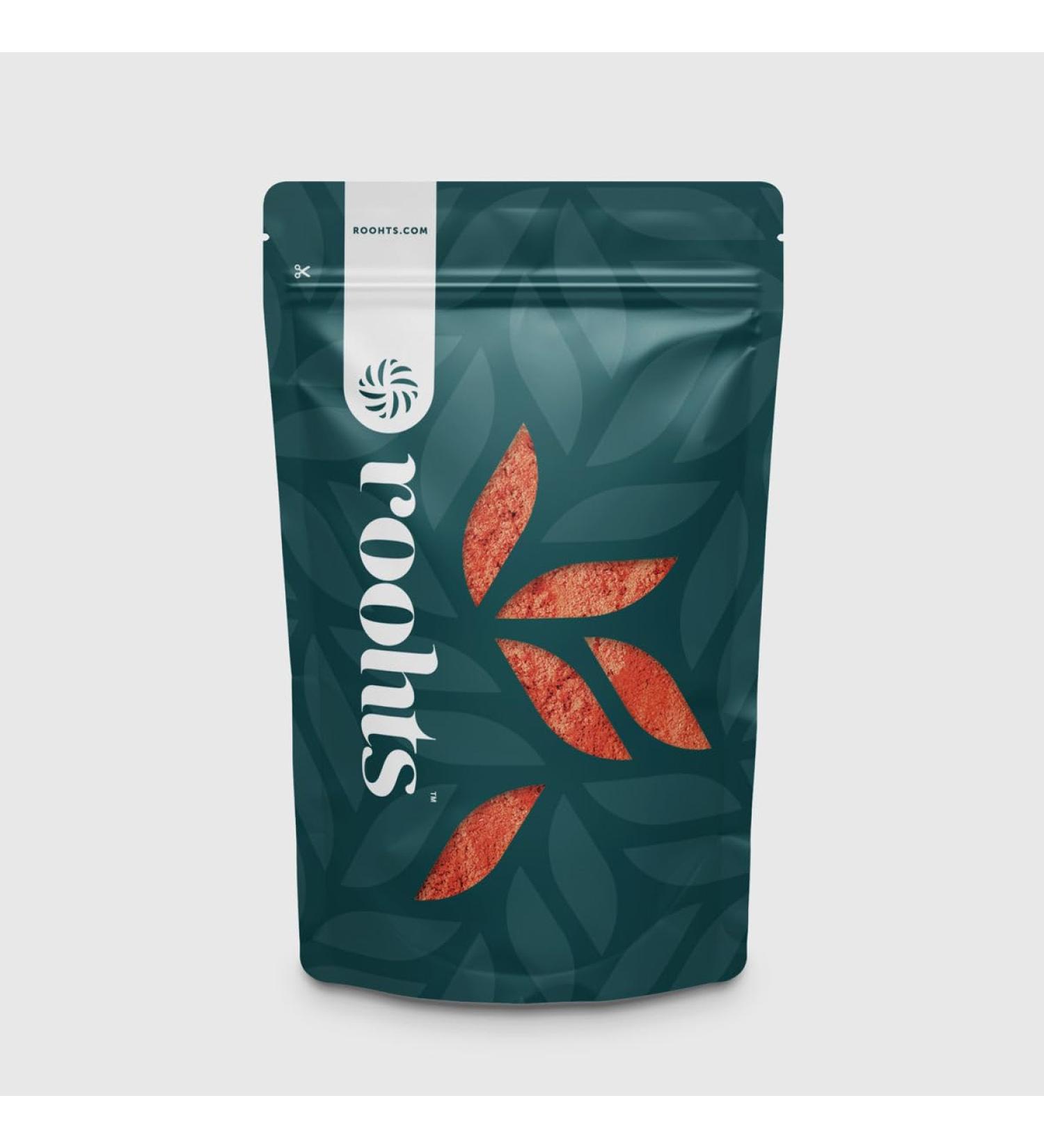 Roohts | 150g | Cayenne Pepper | Seasoning | Chilli Powder | Vegan | Premium Quality | 100% Natural | Ground Powder | Aroma | Smoky Flavour - Buy Online on GoSupps.com