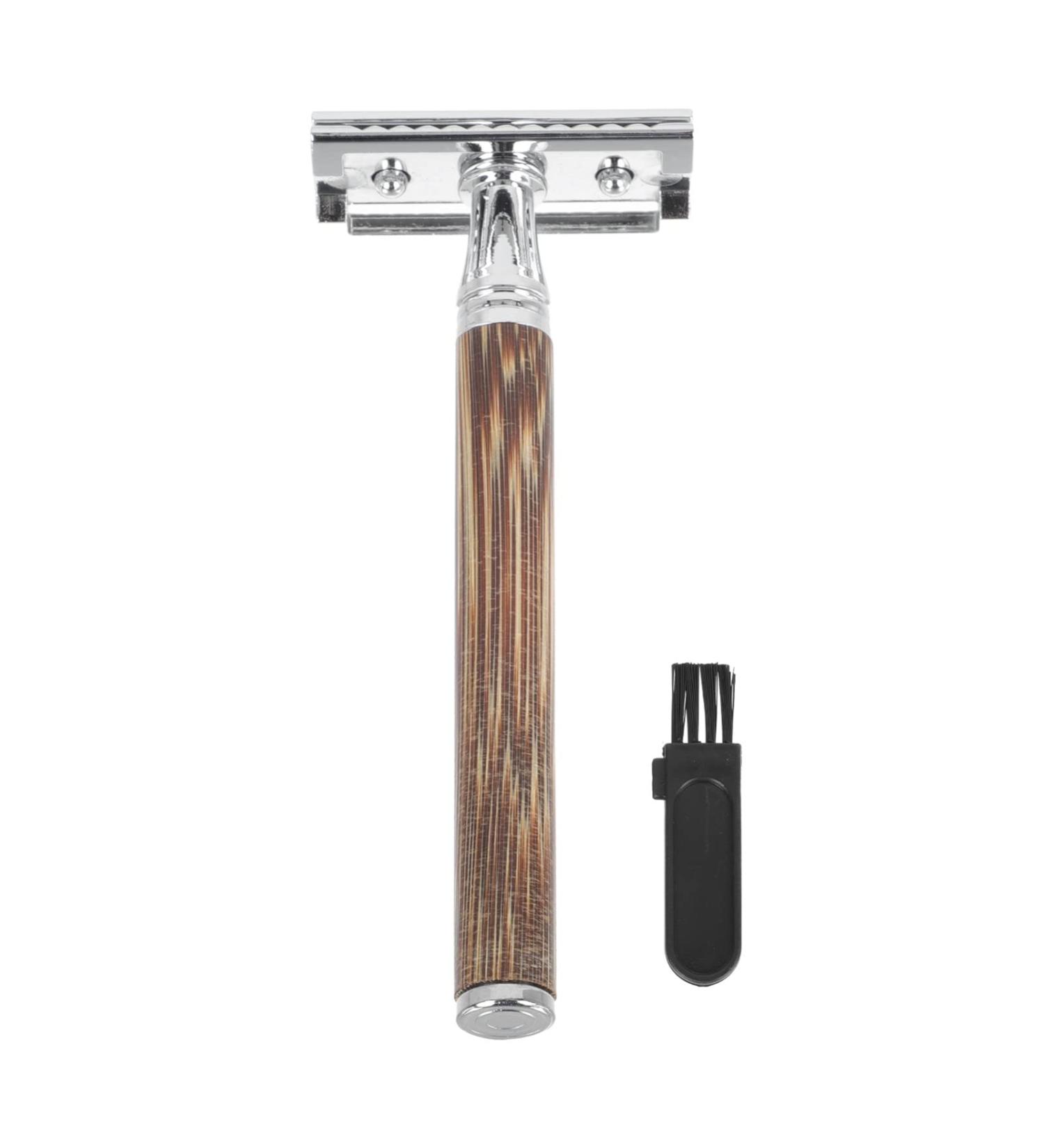 Lurrose Safety Razor Set - Double-Sided Beard Cutter & Mustache Trimmer | International Shipping - Buy Online on GoSupps.com