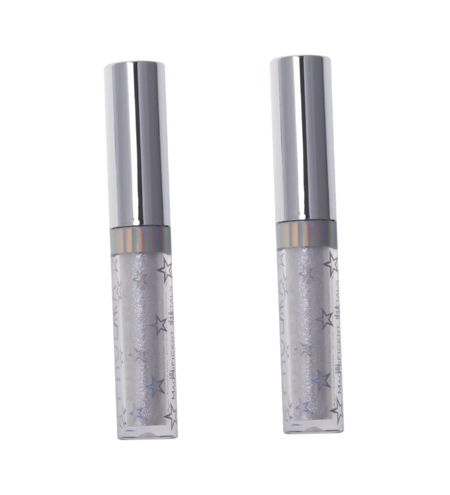 FOMIYES 2pcs Eyeshadow Shiny Colorful Liquid Eyeliners Eye Topping Glitter Women Makeup Eye Shadow Make up - Buy Online on GoSupps.com