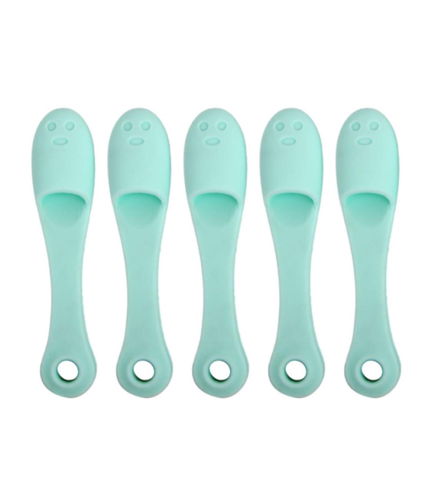 Silicone Nose Brush & Face Scrubber - Blackhead Remover Exfoliator Tool (5PCS) | Best Pore Cleansing & Skin Care Solutions - Buy Online on GoSupps.com