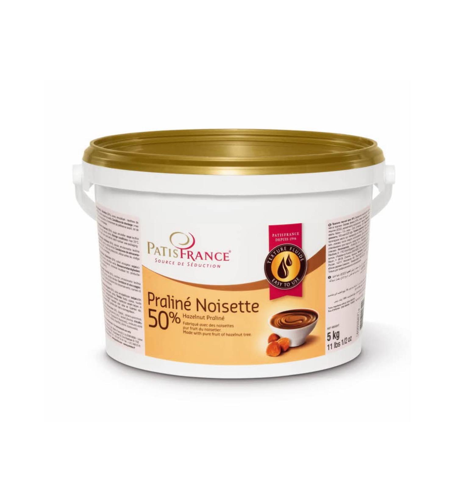 PatisFrance Tradition 50% Hazelnut Pralin 5kg
