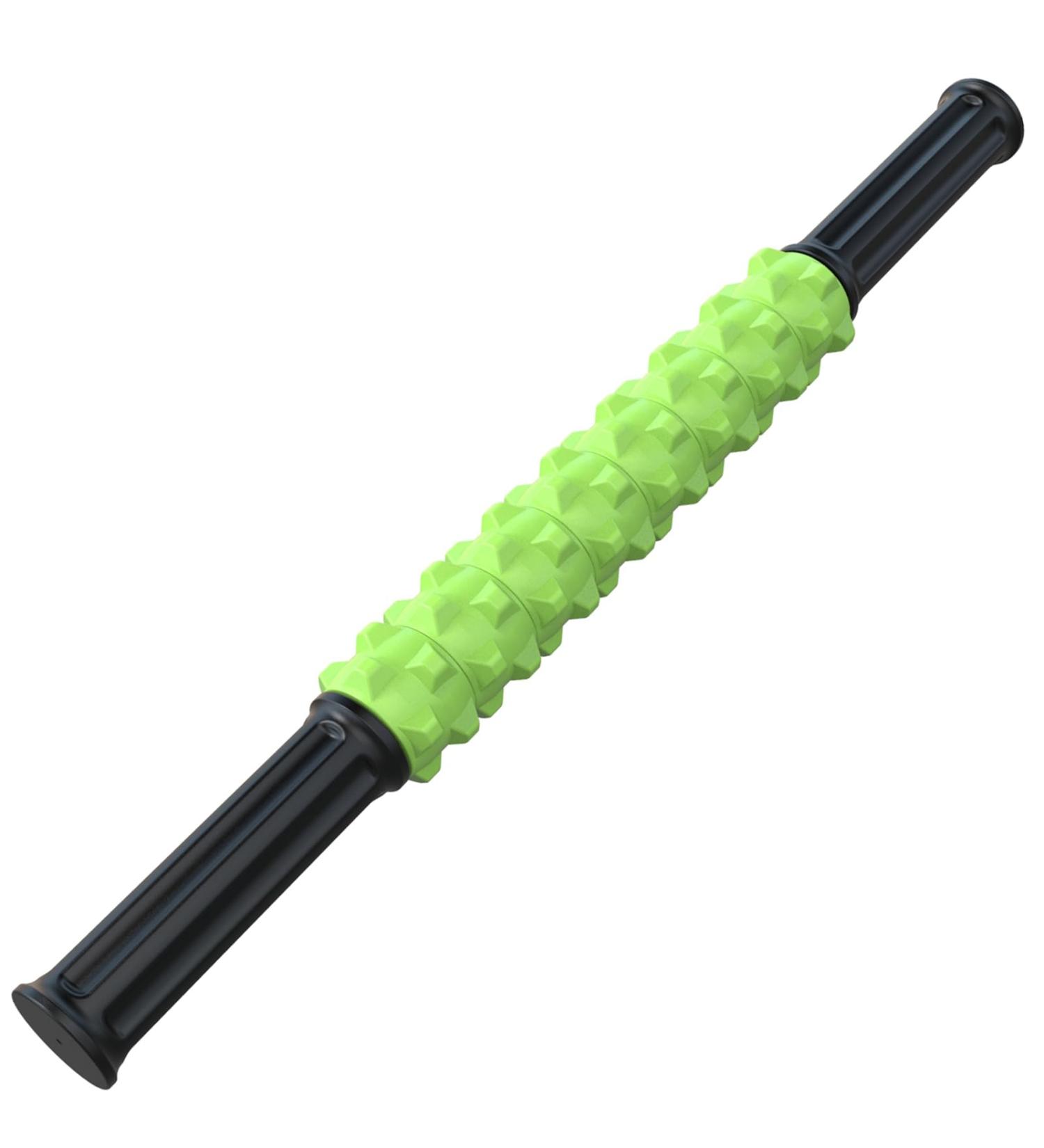 ARGOMAX Green Massage Tab with Rollers - Relief for Sore Muscles & Physiotherapy | Muscle Therapy Roller Stick - Buy Online on GoSupps.com
