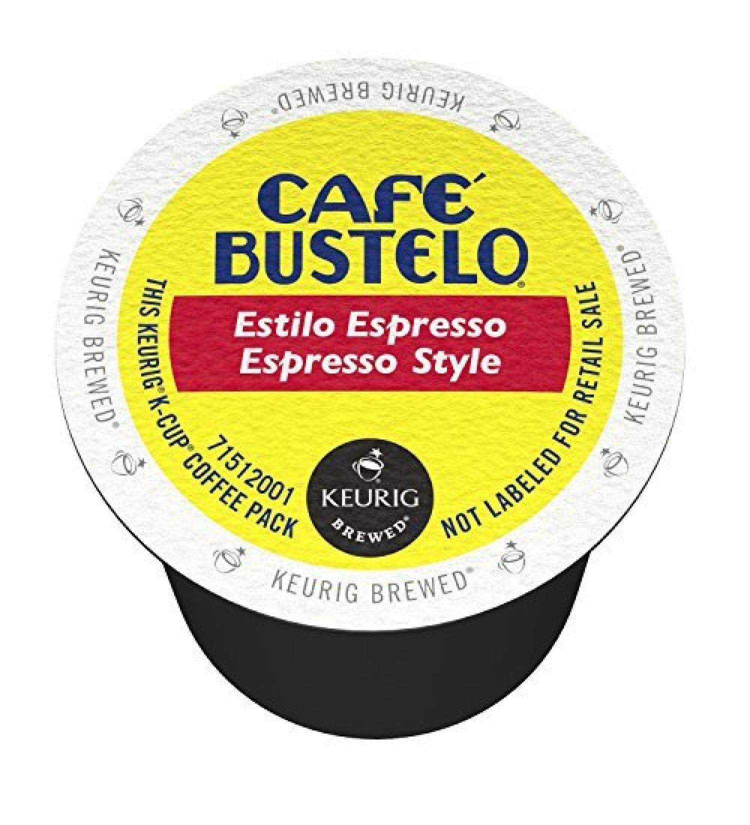 Cafe Bustelo Espresso Style K-Cups for Keurig Brewers 72 Count by Caf Bustelo