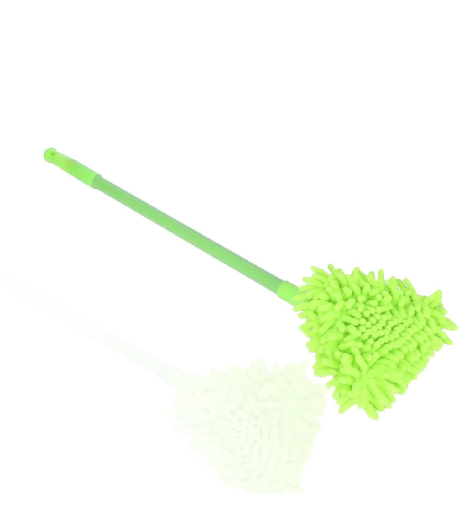 Extendable Mop 37 Inch Wall Mop with Long Handle Chenille Microfiber Cleaning Head Wall Mop 180 Degree Rotatable Triangular Cleaning Mop Home Wall Ceiling Floor Cleaning - Buy Online on GoSupps.com