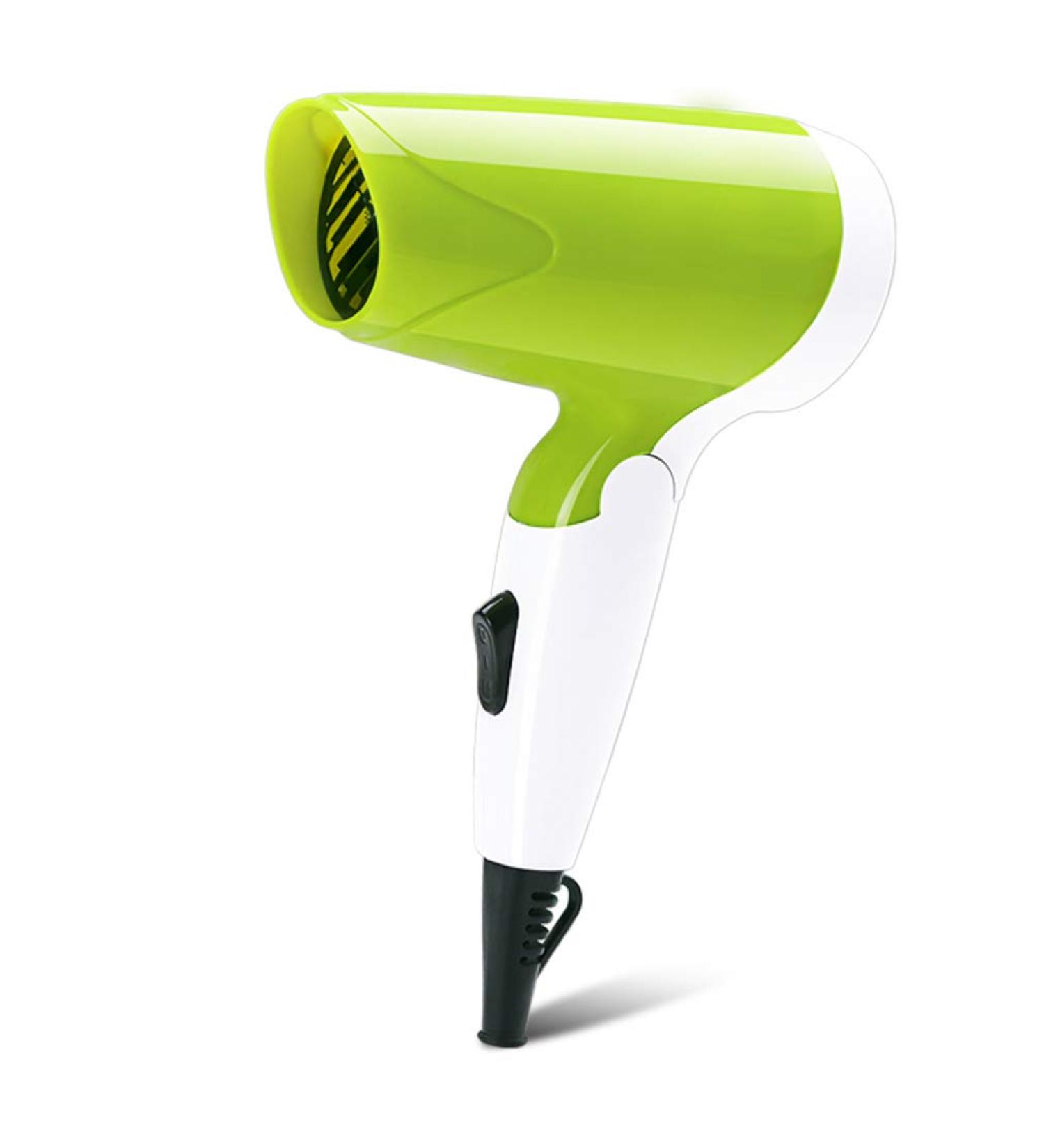 Professional Folding Hairdryer 900W Powerful Hair Dryer Portable Travel Fast Drying Hair Lightweight Quiet Blow Dryer Hot/Cold DC Motor Compact Dryer Protect Hair for Home Men and Women Green Small - Buy Online on GoSupps.com