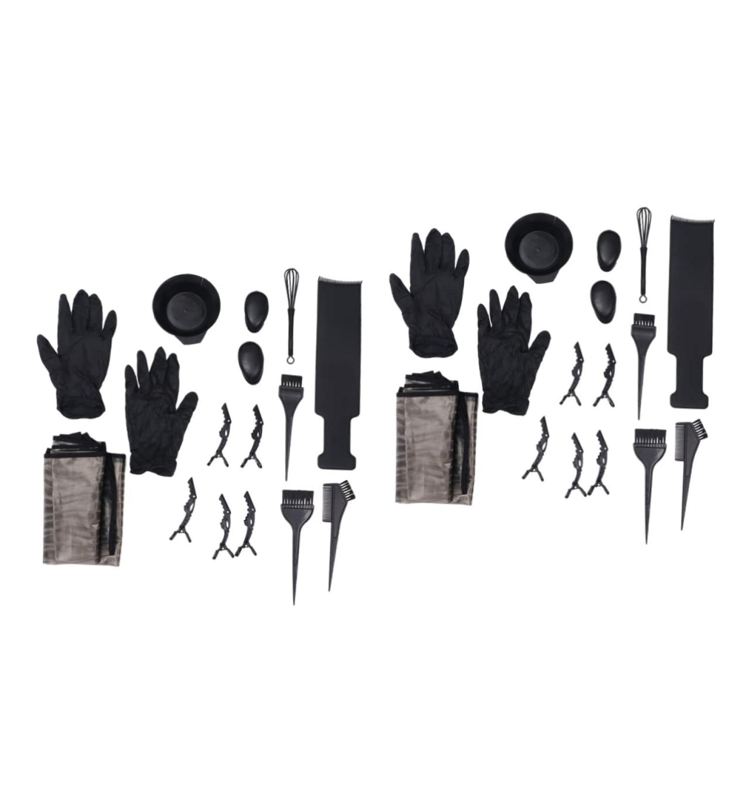 FRCOLOR 2 Sets of 15 Hair Dye Set Hair Dye Earmuffs Tool for Dyeing Salon Hair Brush for Dyeing Hair Hairdressing Accessories Hair Brush Disposable Adjustment Suite - Buy Online on GoSupps.com