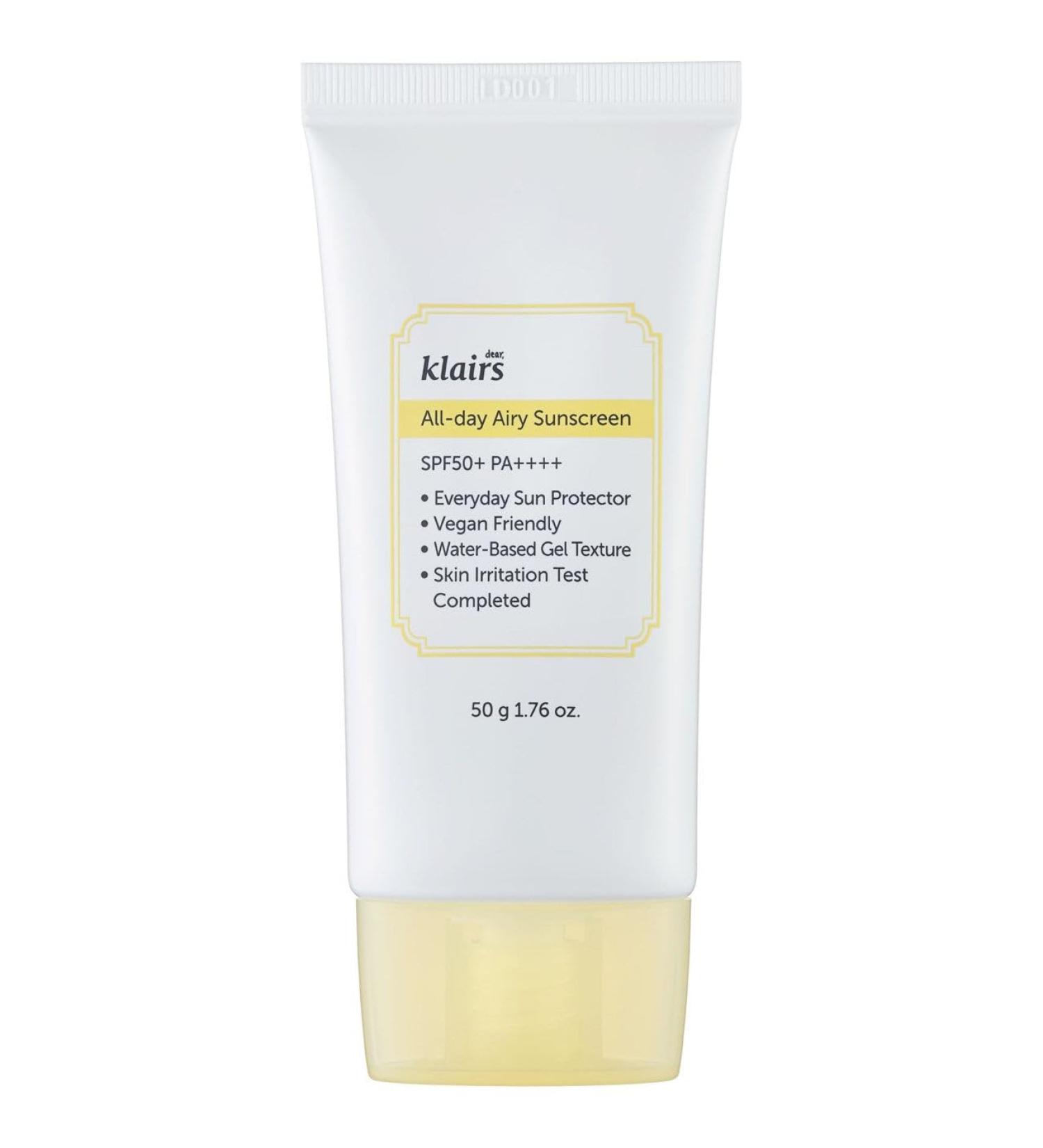 Klairs All-day Airy Sunscreen 50g
