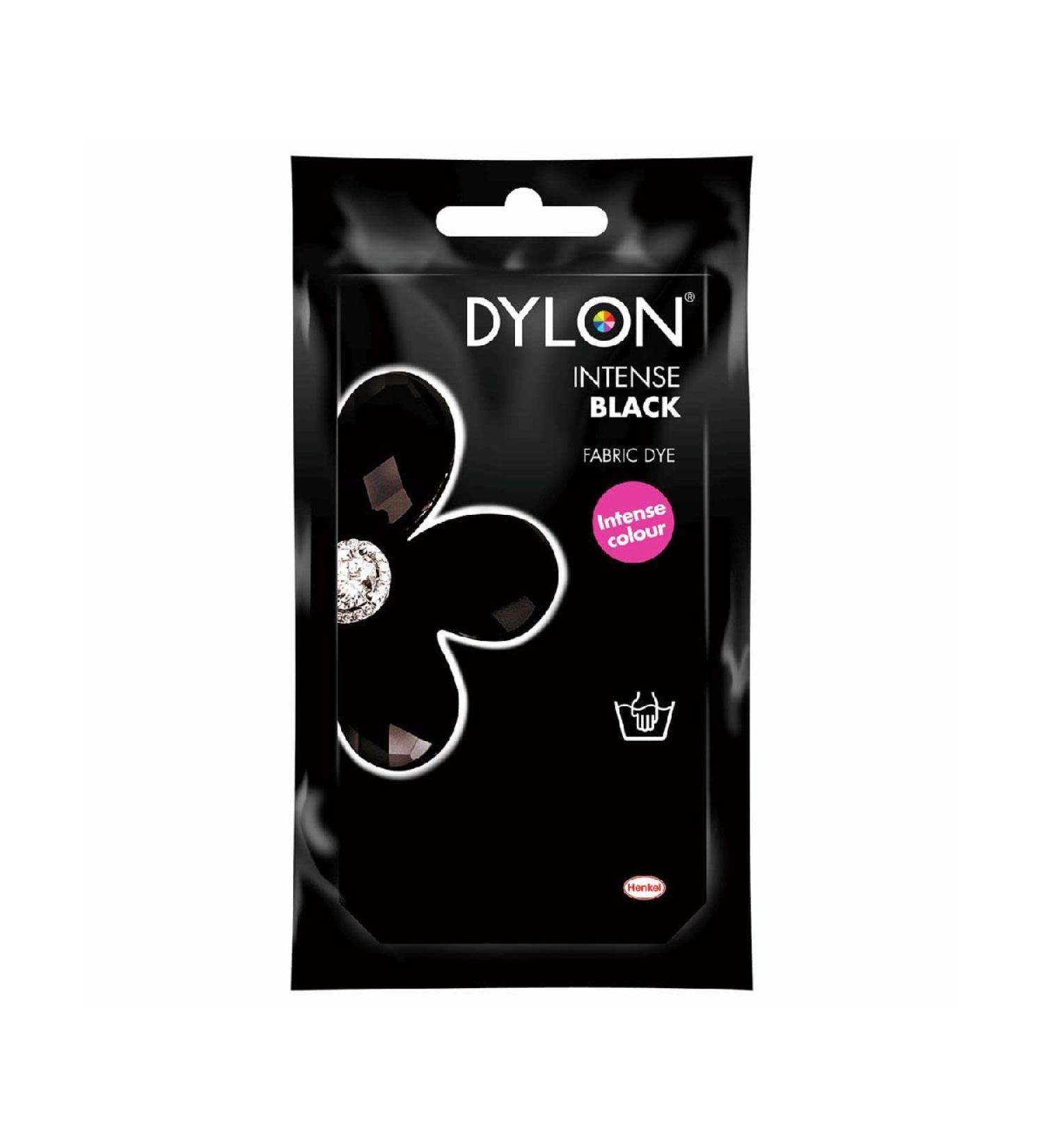 Velvet Black (12) Dylon Hand Dye Die 50g Clothes Fabric Dye