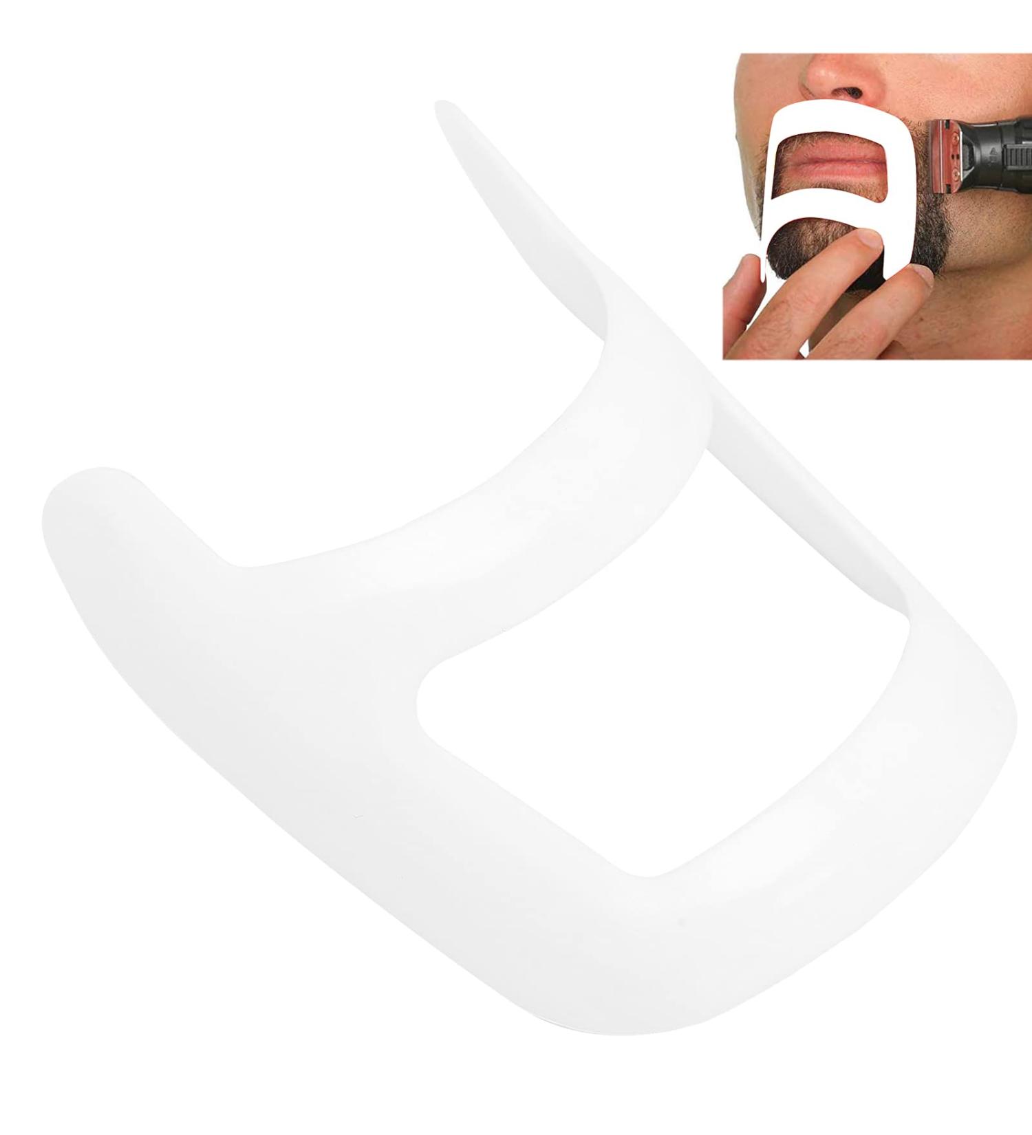 Goatee Shaving Template - Precision Beard Shaping Tool for Perfect Trimming & Grooming | International Shipping Available - Buy Online on GoSupps.com