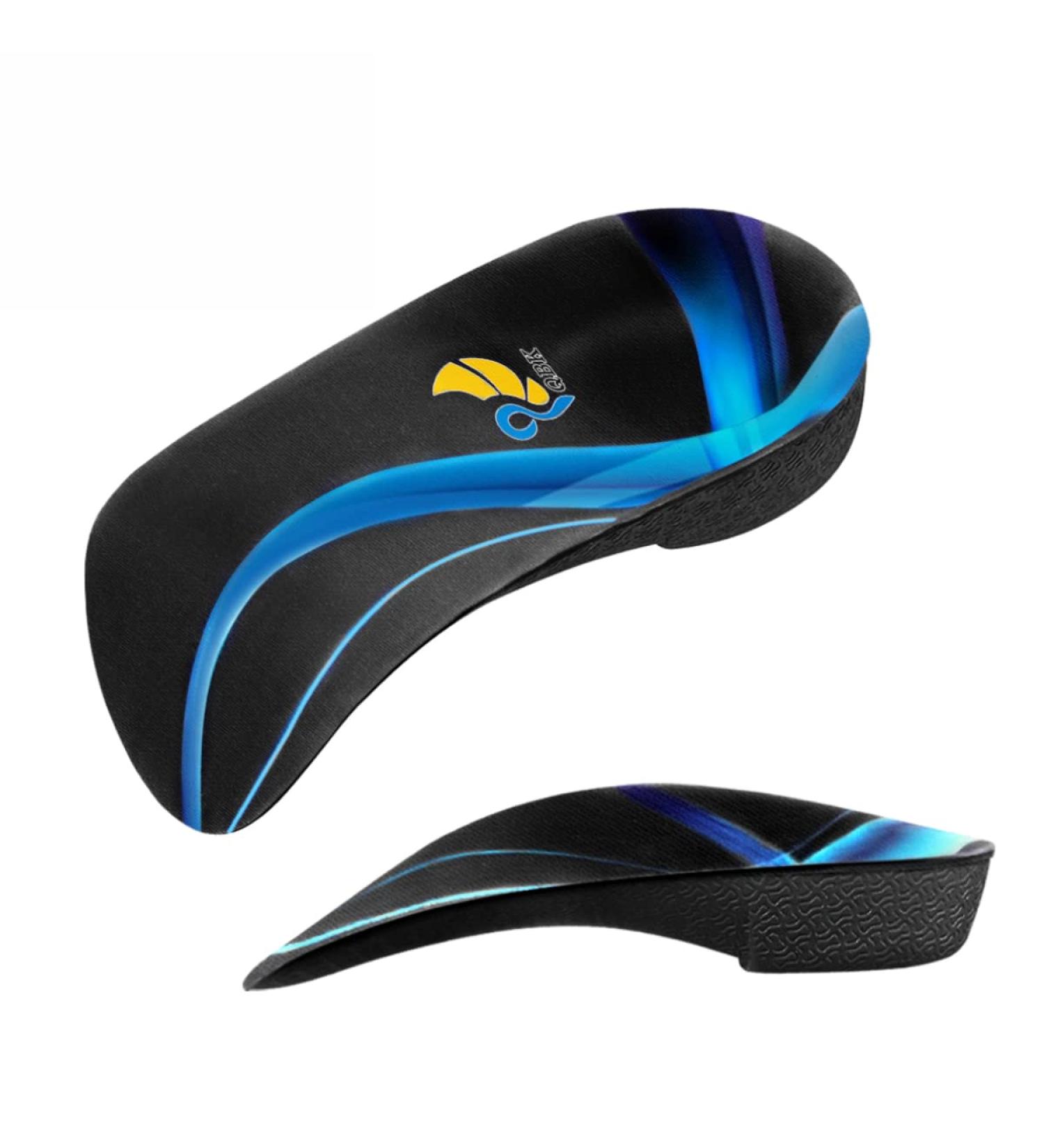 Insoles for Work Shoes - QBK 3/4 High Arch Support for Men & Women | Plantar Fasciitis Relief & Foot Pain Solutions - XL Size 46-48 - Buy Online on GoSupps.com