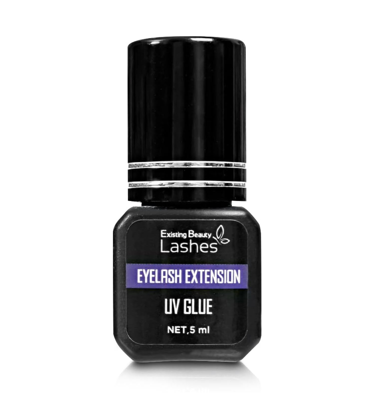 Premium UV Lash Glue for Professionals - Fast Drying Long Lasting Up to 6 Weeks - 5ml by Existing Beauty Lashes - Buy Online on GoSupps.com