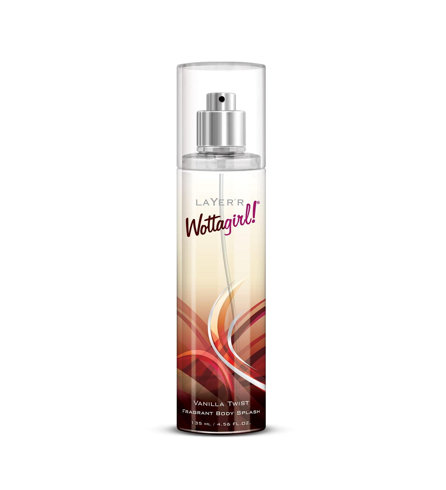 Layer'r Wottagirl Body Spray Vanilla Twist 135ml - Buy Online on GoSupps.com