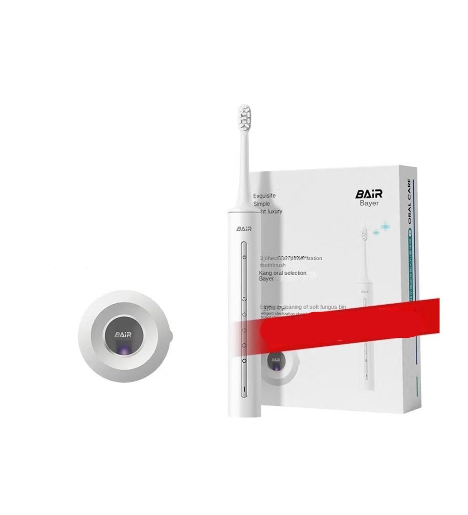 BAIR X3U Smart Electric Toothbrush - Sonic Vibration Cleaning & Whitening for Men & Women | Mobai Luxury 6 Brush Heads | International Shipping Available - Buy Online on GoSupps.com