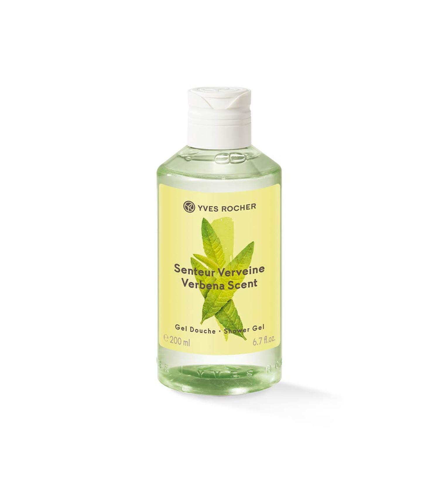 Yves Rocher Perfumed shower gel for Women - Verbena Scent 200 ml./6.7 fl.oz.