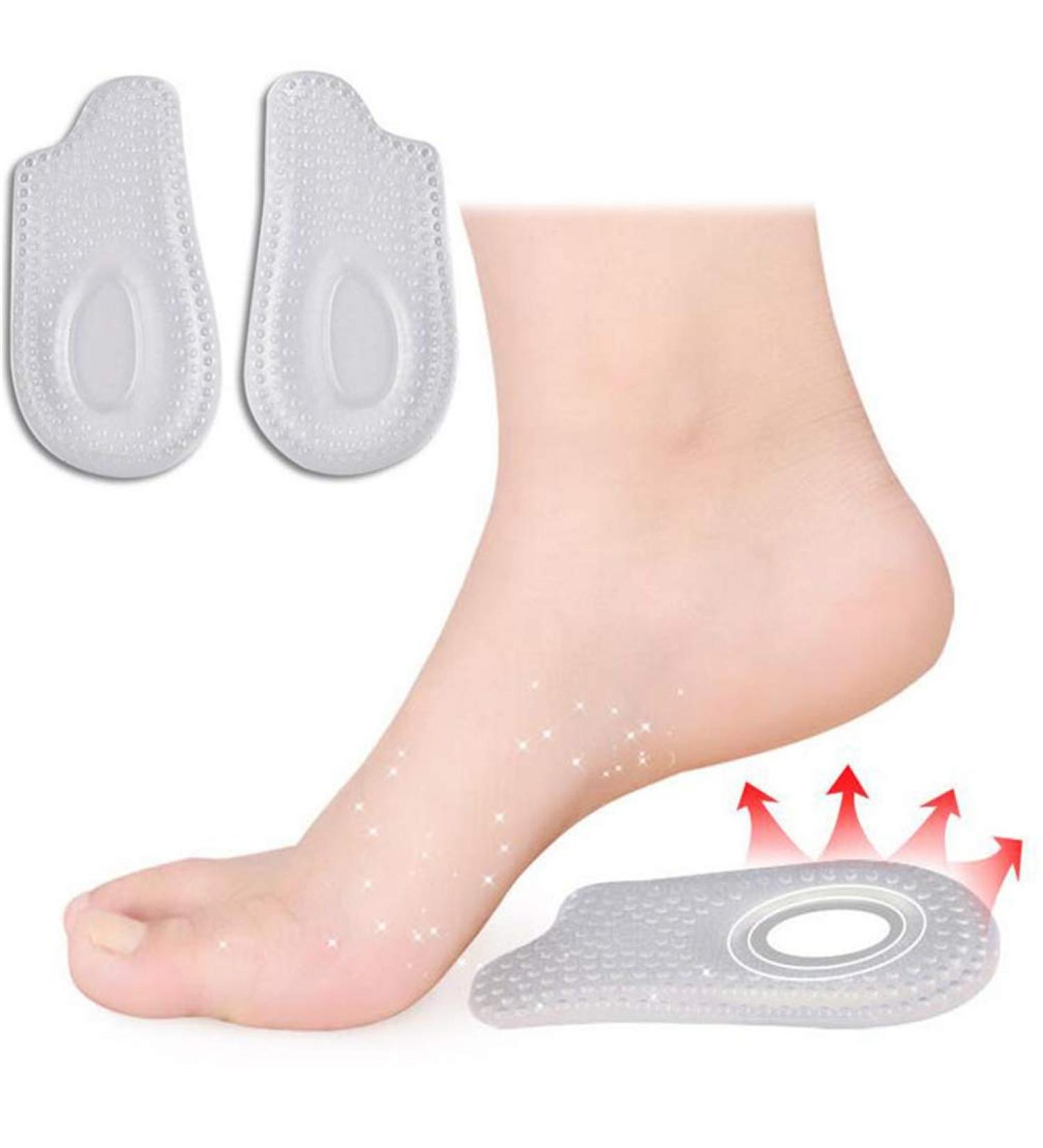 Gel Heel Pads - Self-Adhesive Massage Cup for Pain Relief & Comfortable Support - Buy Online on GoSupps.com
