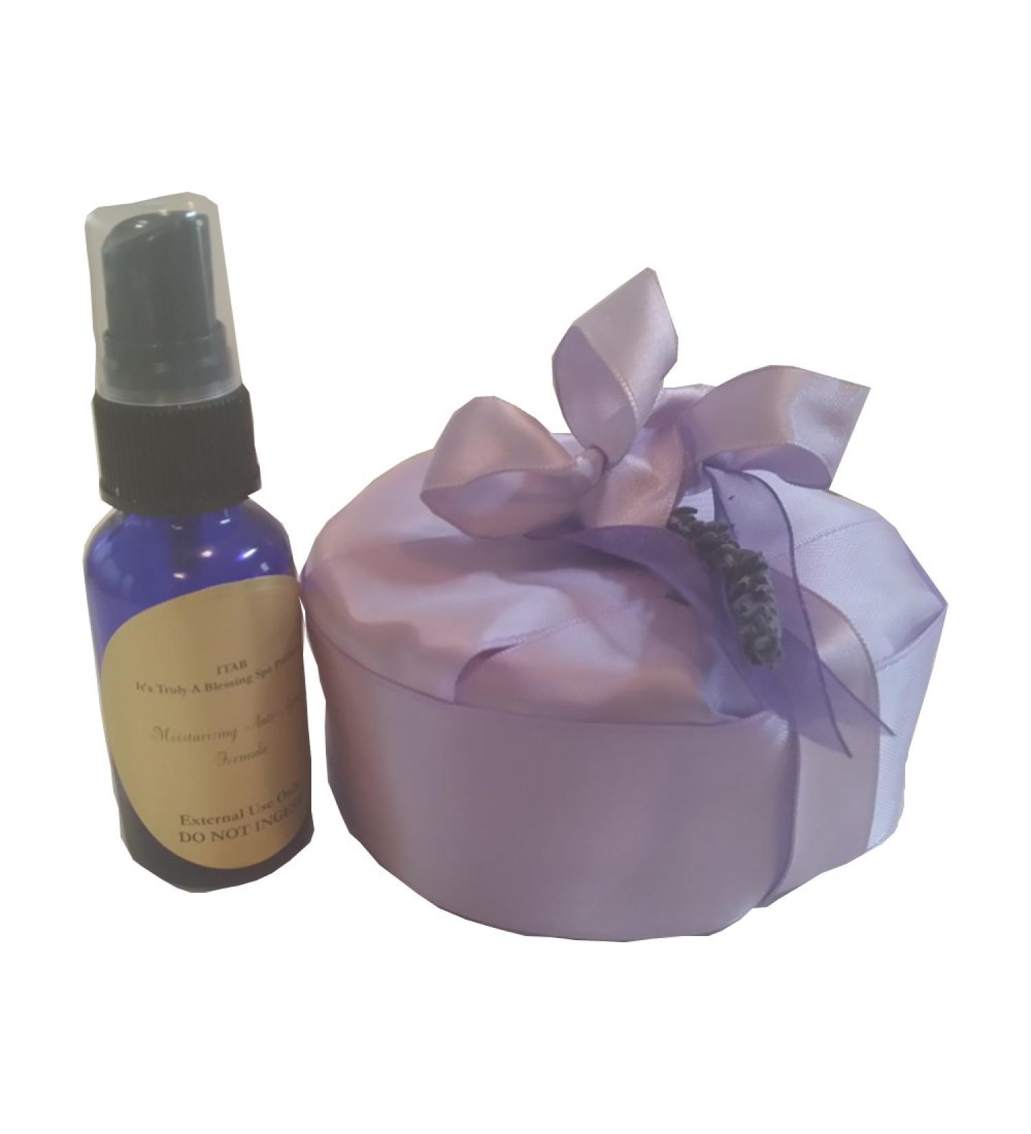 Luxury Organic Herbal Lavender Skin Care Treatment Kit