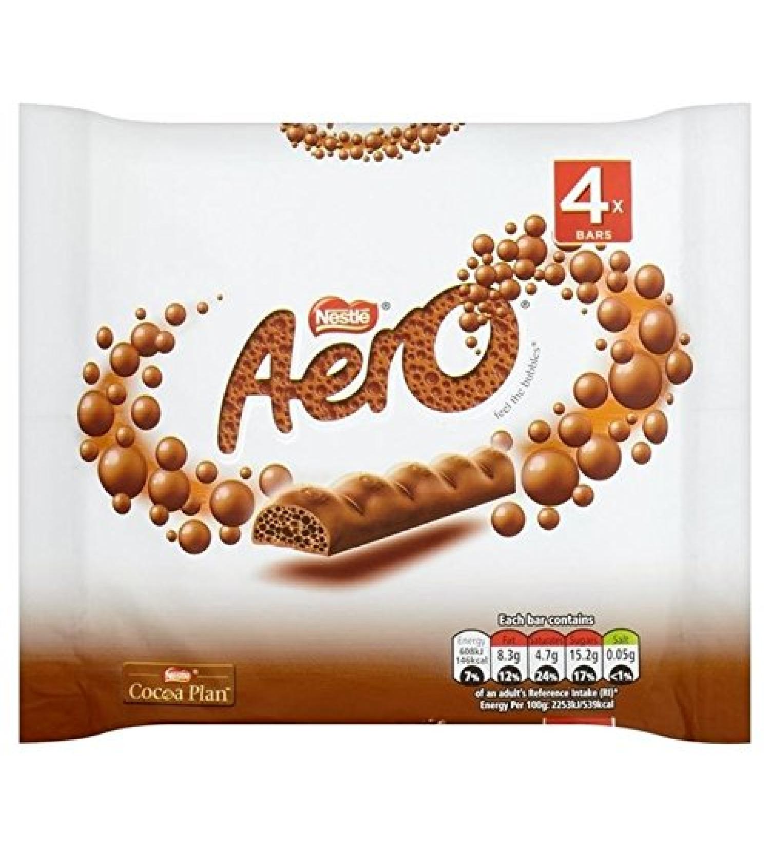 Aero Lait Bar P tillante Multipack 4 X 27G