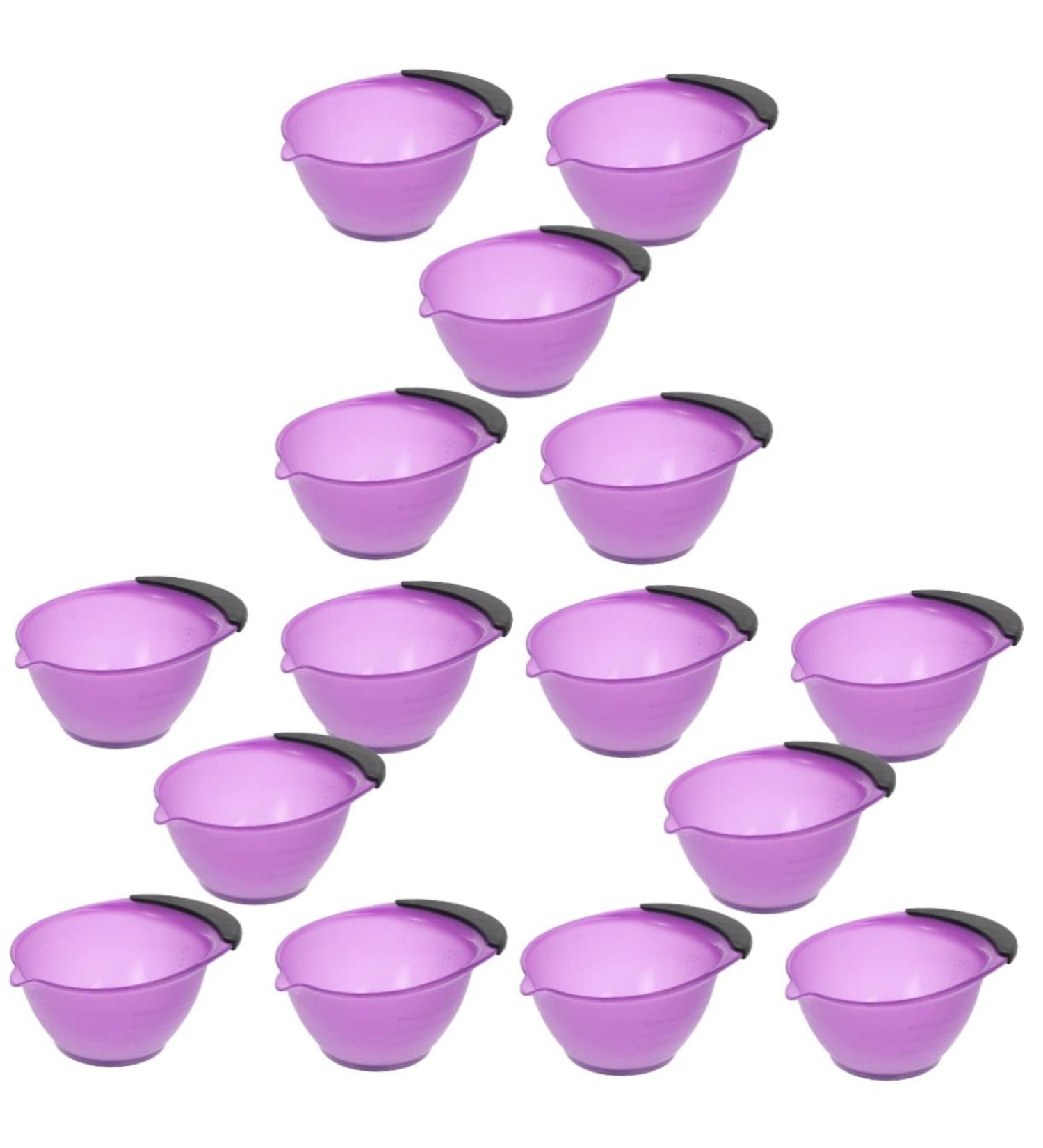 FRCOLOR 15 STK Hair Color Shells for Salons - Violet Hair Stirrer & Skin Shells - 16.5x12.2x7cm - International Shipping Available - Buy Online on GoSupps.com