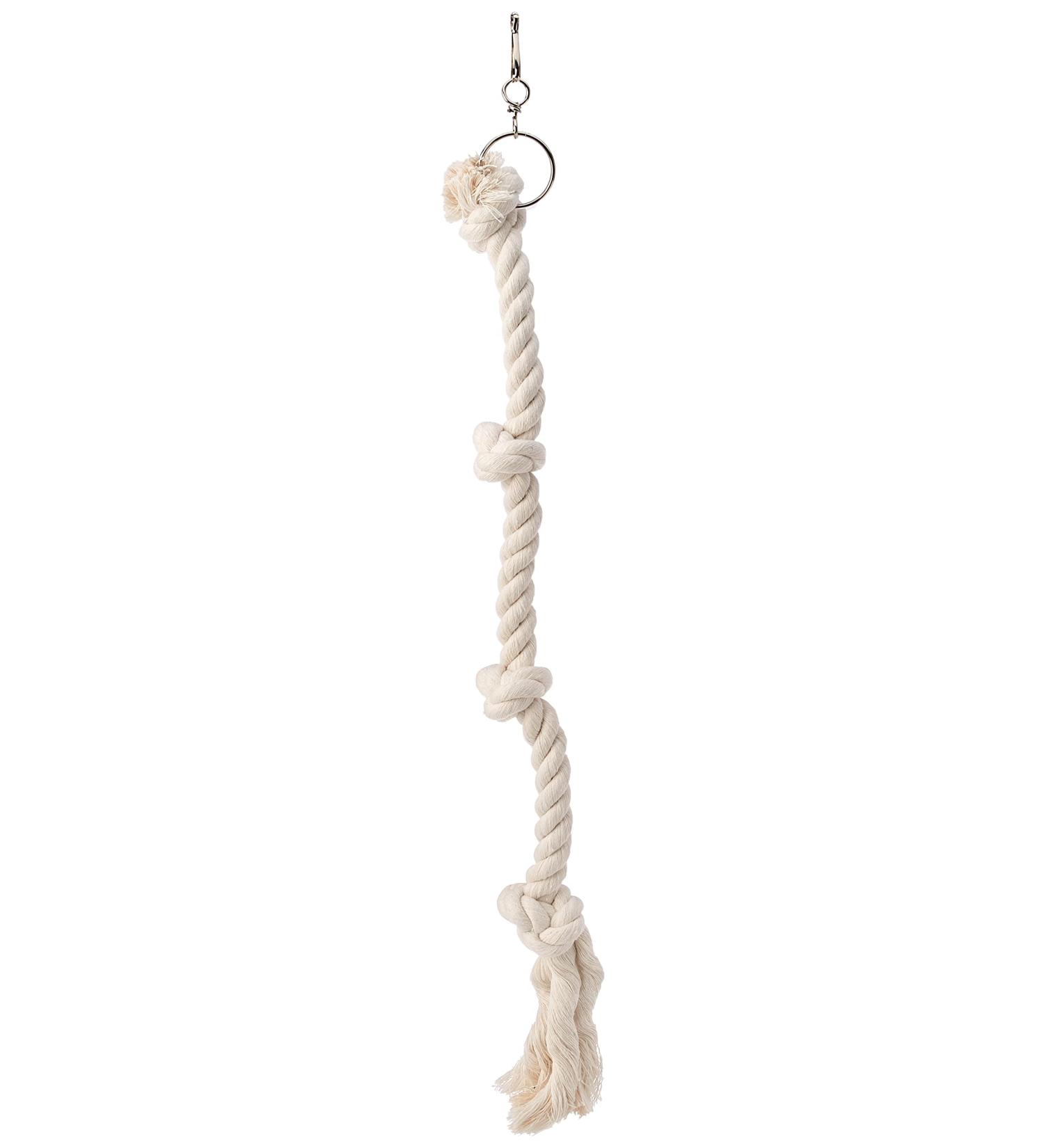 Nobby 31304 Cage Toy - Climbing Rope Cotton 67cm | Durable 4 Knot Design for Pets | International Shipping Available - Buy Online on GoSupps.com