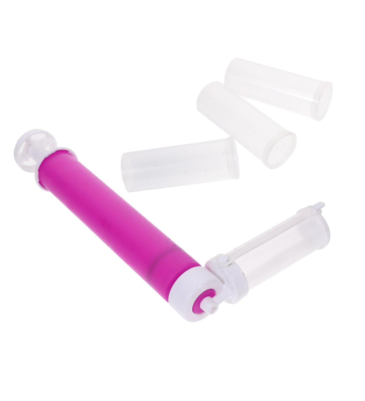 OUNONA 1 Set Cake Duster Manual Cake Coloring Tube Para Cupcakes Cake Coloring Airbrush Baking Supplies Cupcake Cups Coloring Spray Manual Cake Spray Plastic Household Cake Powder As Shown 24X12CM - Buy Online on GoSupps.com