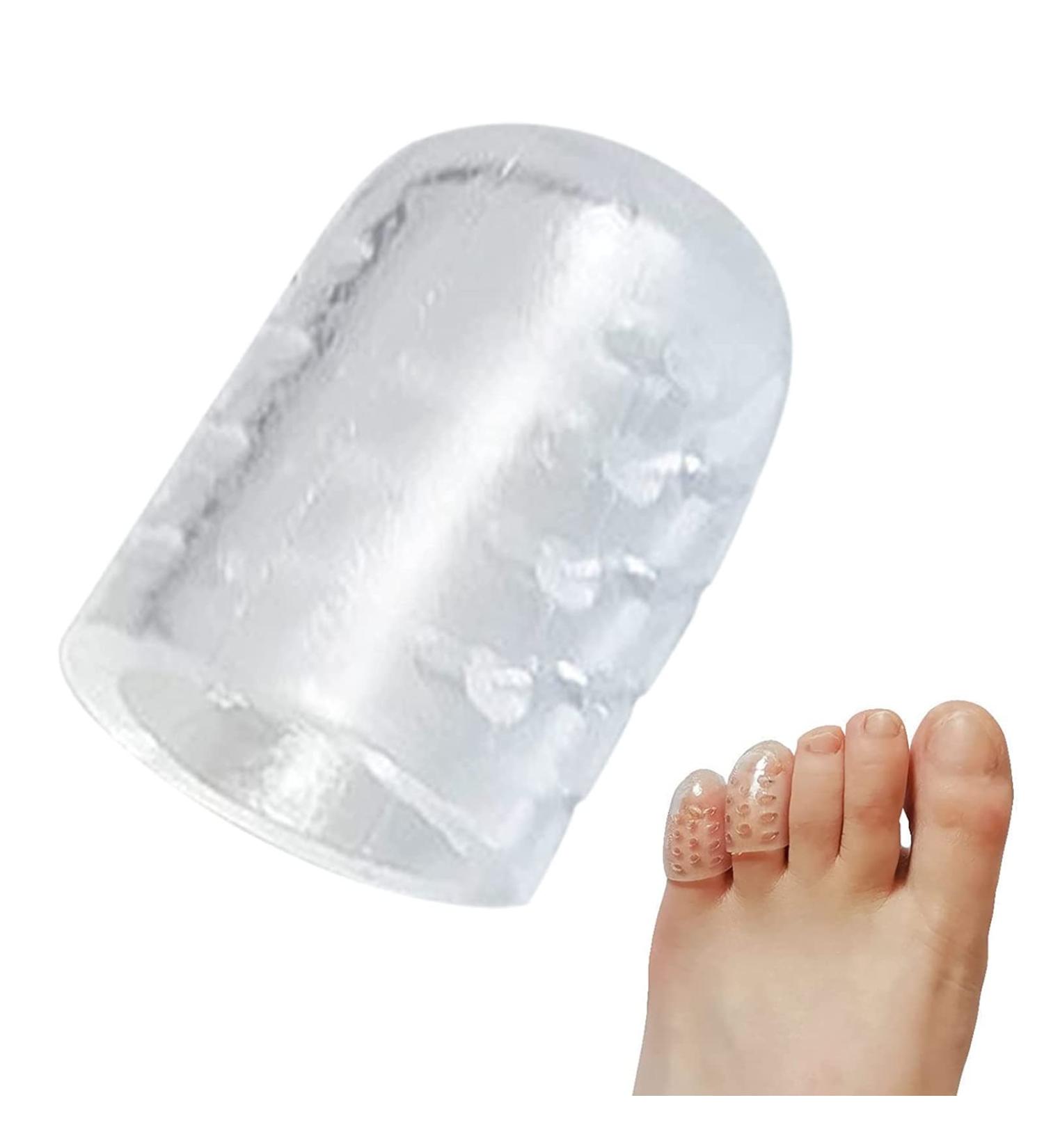 Silicone Pinky Toe Protectors - 30Pcs Breathable Toe Covers for Corns, Blisters, and Ingrown Toenails - Buy Online on GoSupps.com