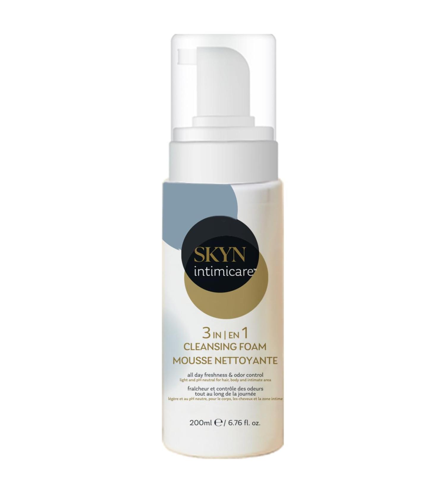 SKYN Intimicare 3-in-1 Cleansing Foam - Gentle Effective Intimate Cleanser for All Skin Types | Shop Worldwide - Buy Online on GoSupps.com