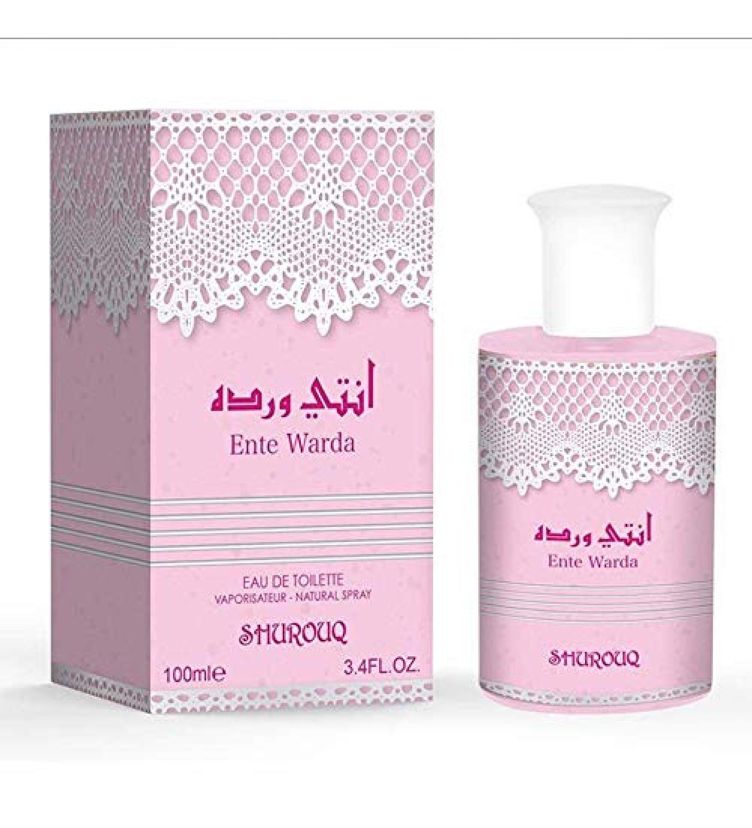 Ente Warda for Unisex EDT - Eau De Toilette 100ML (3.4 oz) | Oriental Scent with Spicy-Sweet Notes | Long Lasting Fragrance| Clean Fragrance Perfumes