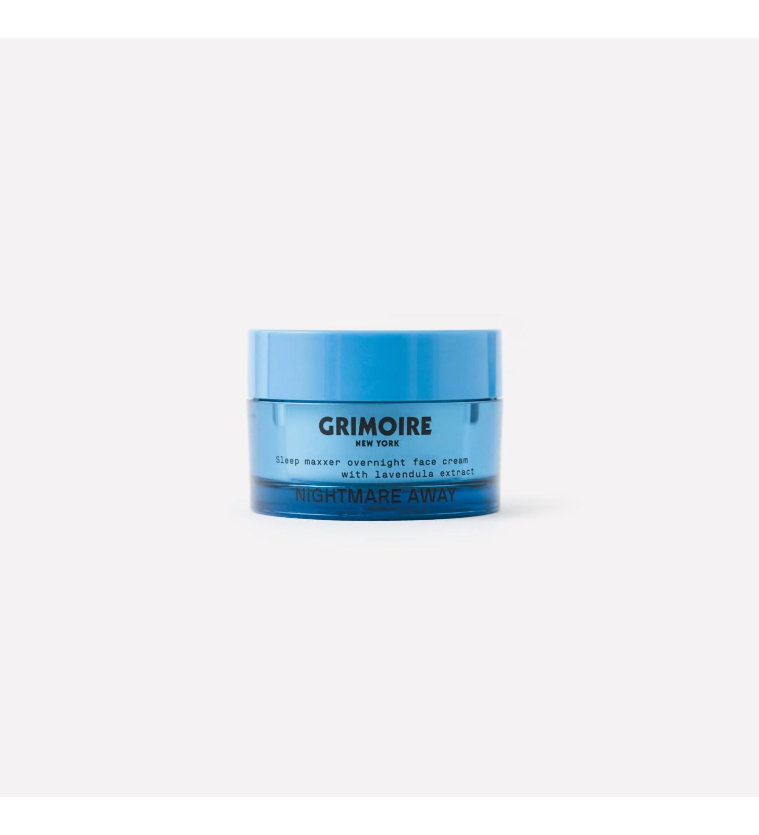Grimoire New York Nightmare Away Overnight Hydrating Face Cream with Lavandula Extract Shea Butter & Micro Super Greens. Anti-Aging & Calming Moisturizer for All Skin Types. - Buy Online on GoSupps.com