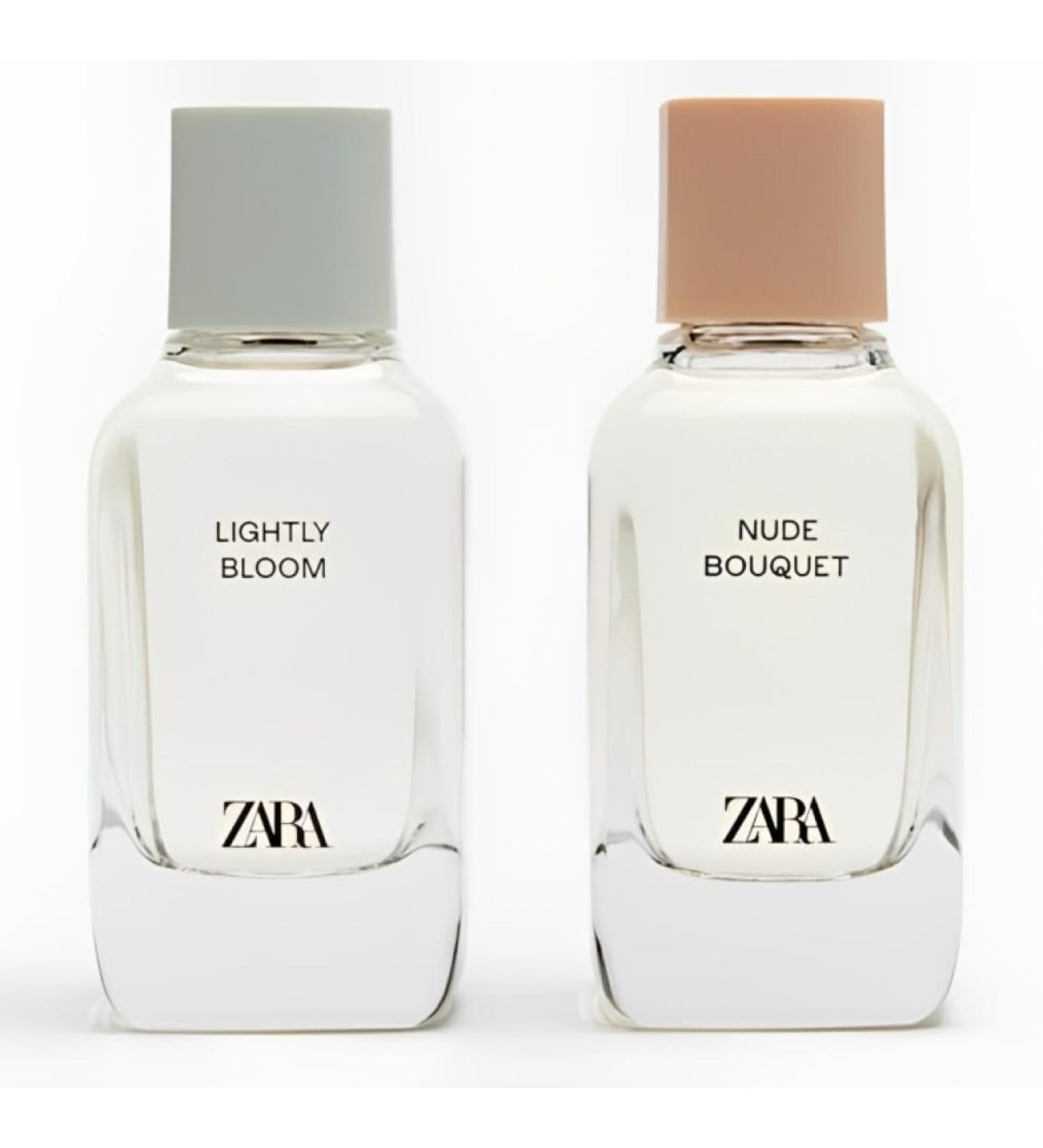Zara Lightly Bloom + Nude Bouquet Perfume for Women EDP Eau De Parfum 2x 100 ML (3.4 FL. OZ) - Buy Online on GoSupps.com