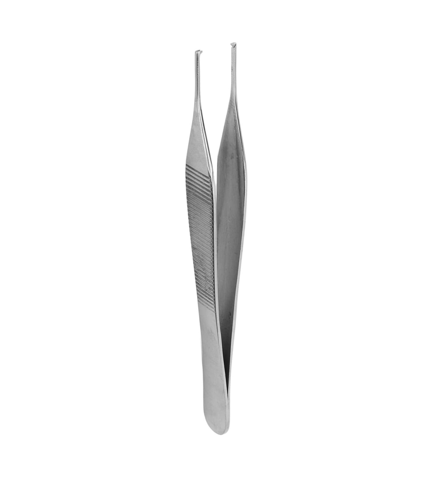 4.7-Inch Food Grade Stainless Steel Anti-Slip Tweezers - Precision Tool for Small Items - International Shipping Available - Buy Online on GoSupps.com